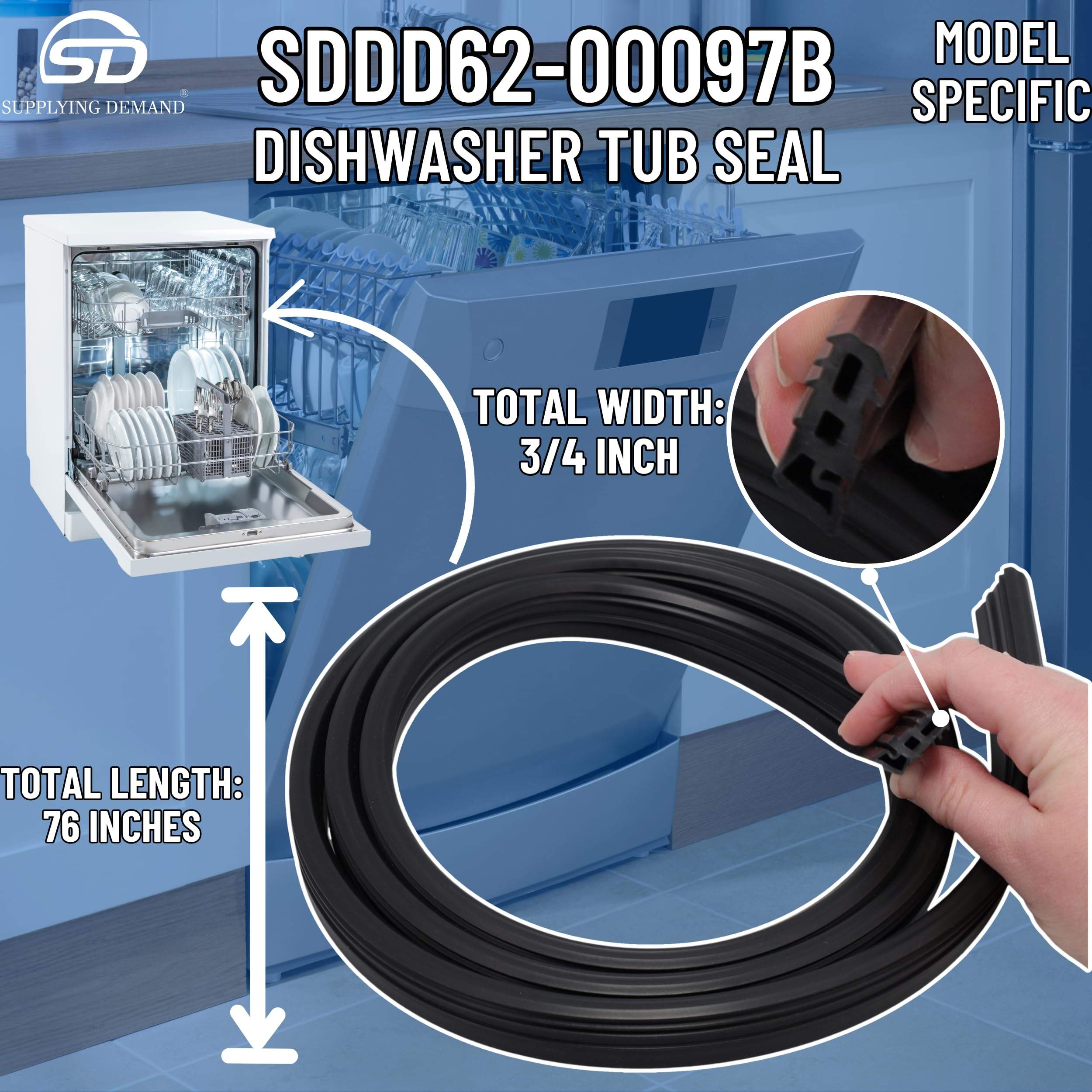 SDDD62-00097B dd62-00097b-ap5950085-dishwasher-tub-gasket view 71