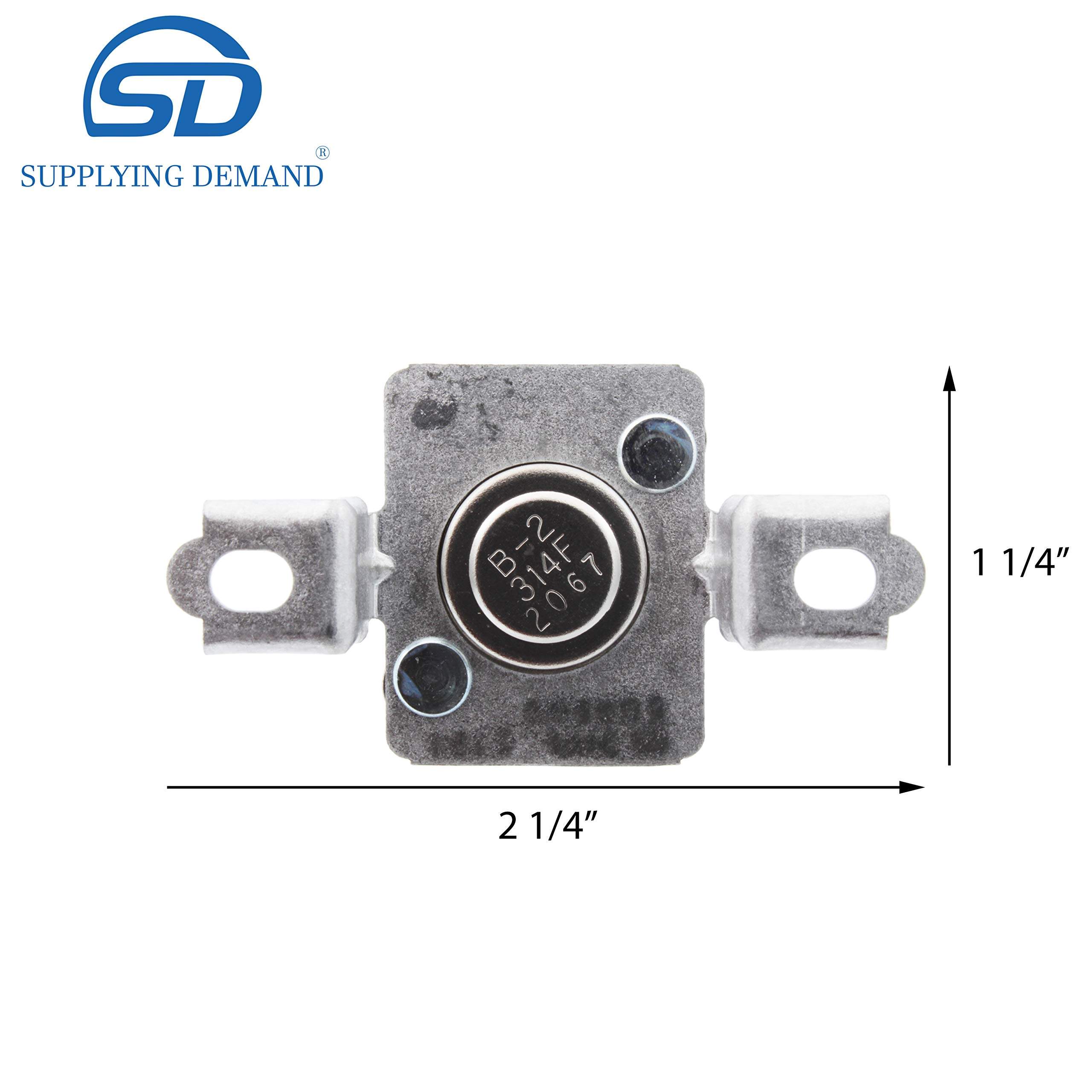 SD137539200 137539200-134711500-dryer-thermal-limiter-fuse view 11