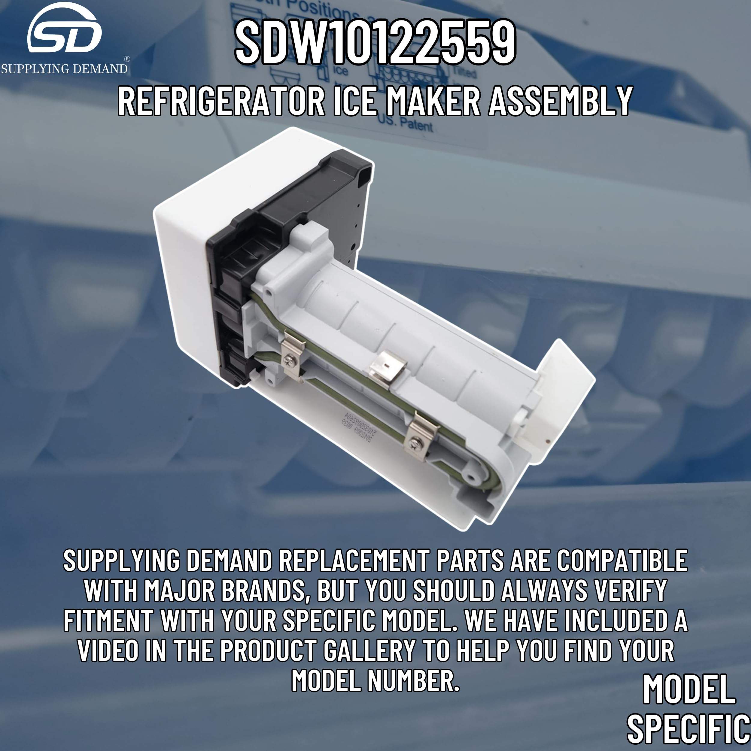 SDW10122559 w10122559-4440694-refrigerator-ice-maker-assembly view 11
