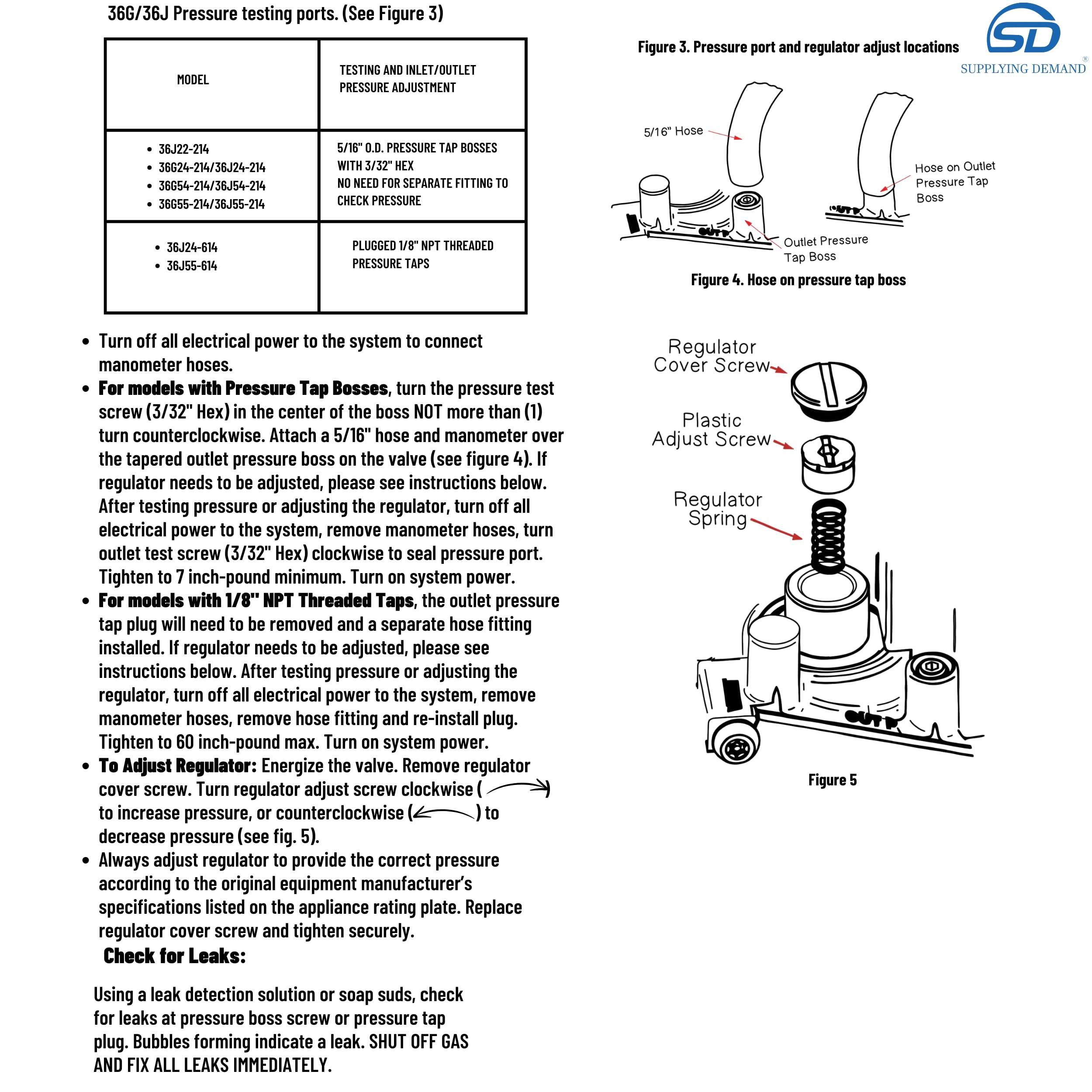 SDB1282628S b1282628s-b1282626-hvac-furnace-gas-valve-assembly view 61