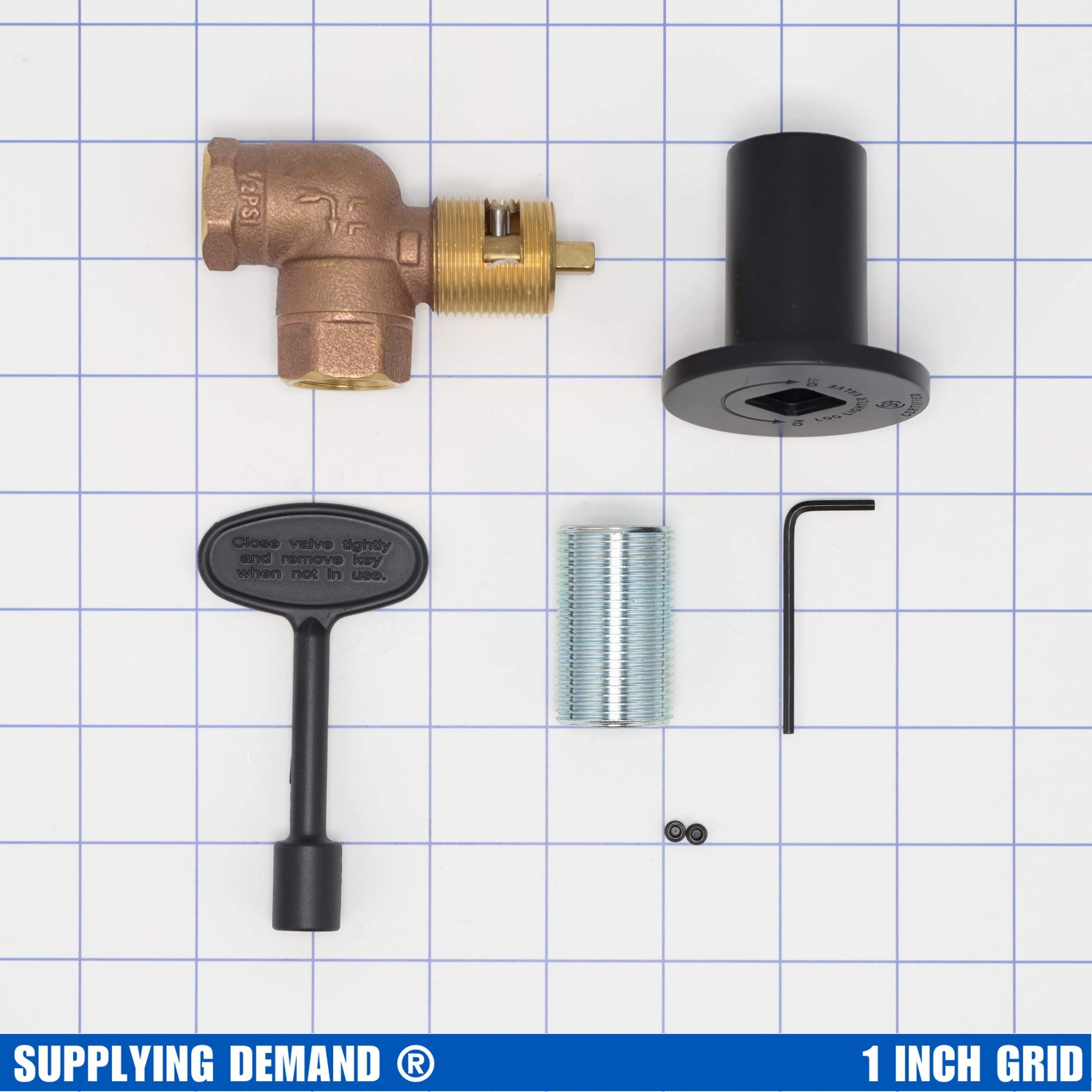 SDBVL-2LK-BP bvl-2lk-bp-ips-angle-valve-with-cover-and-key view 11