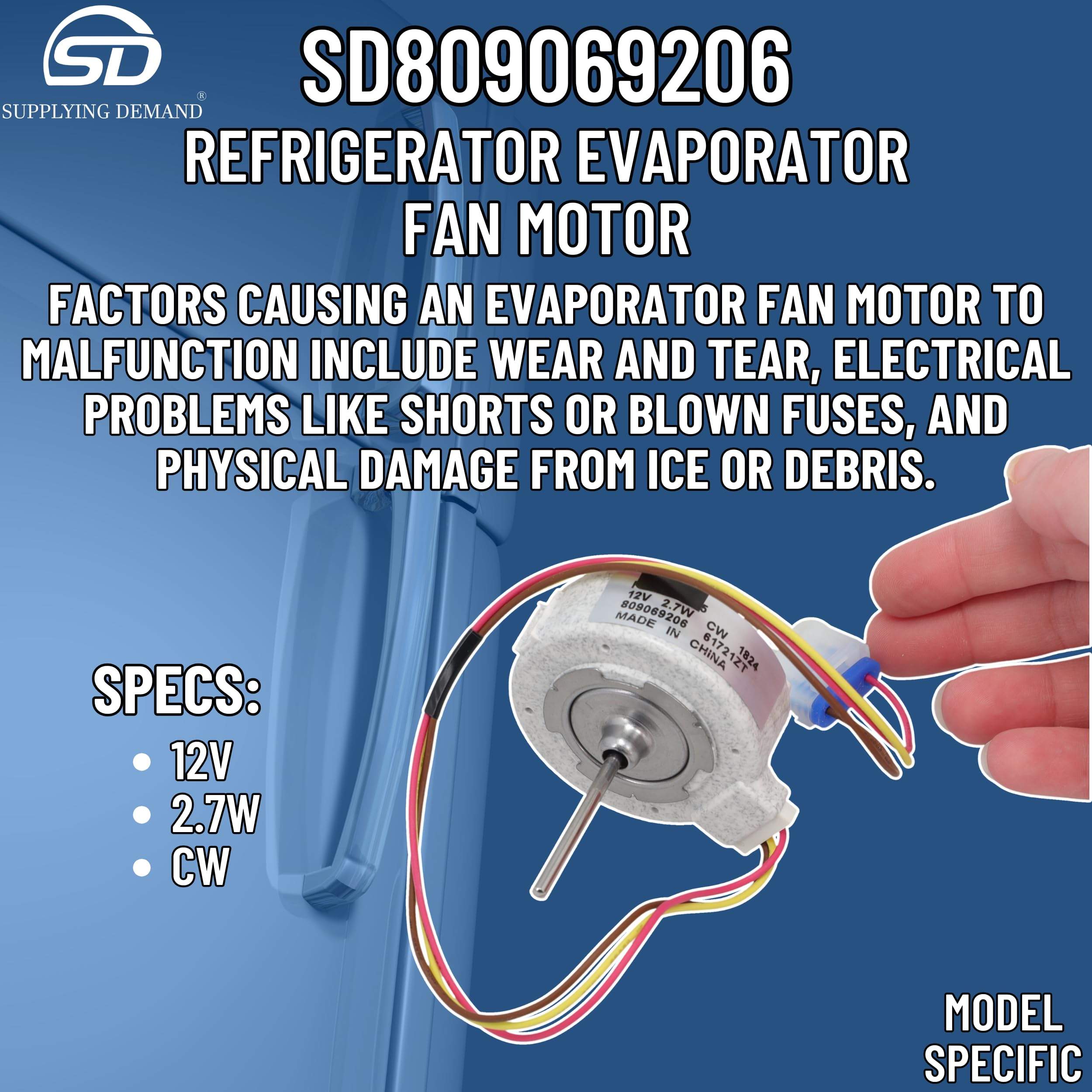 SD809069206 809069206-ap7014188-refrigerator-freezer-evaporator-fan-motor view 61