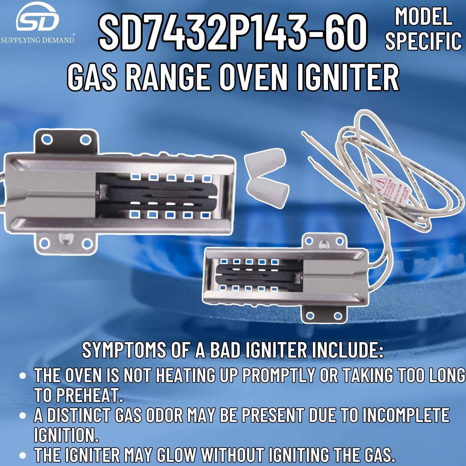 SD7432P143-60 7432p143-60-w11596211-gas-range-oven-igniter view 71