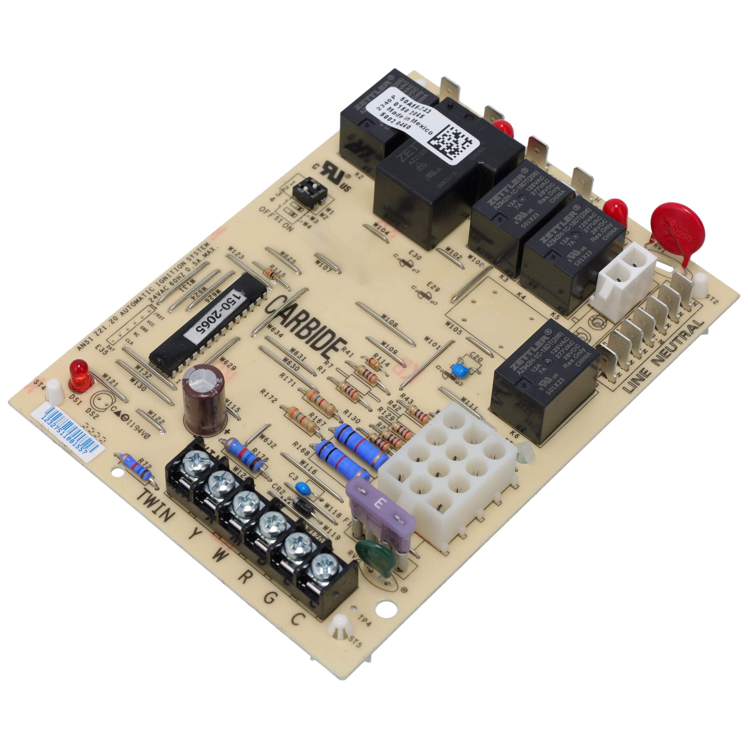 SDPCBBF112S pcbbf112s-ap4366051-hvac-furnace-ignition-pcb view 21