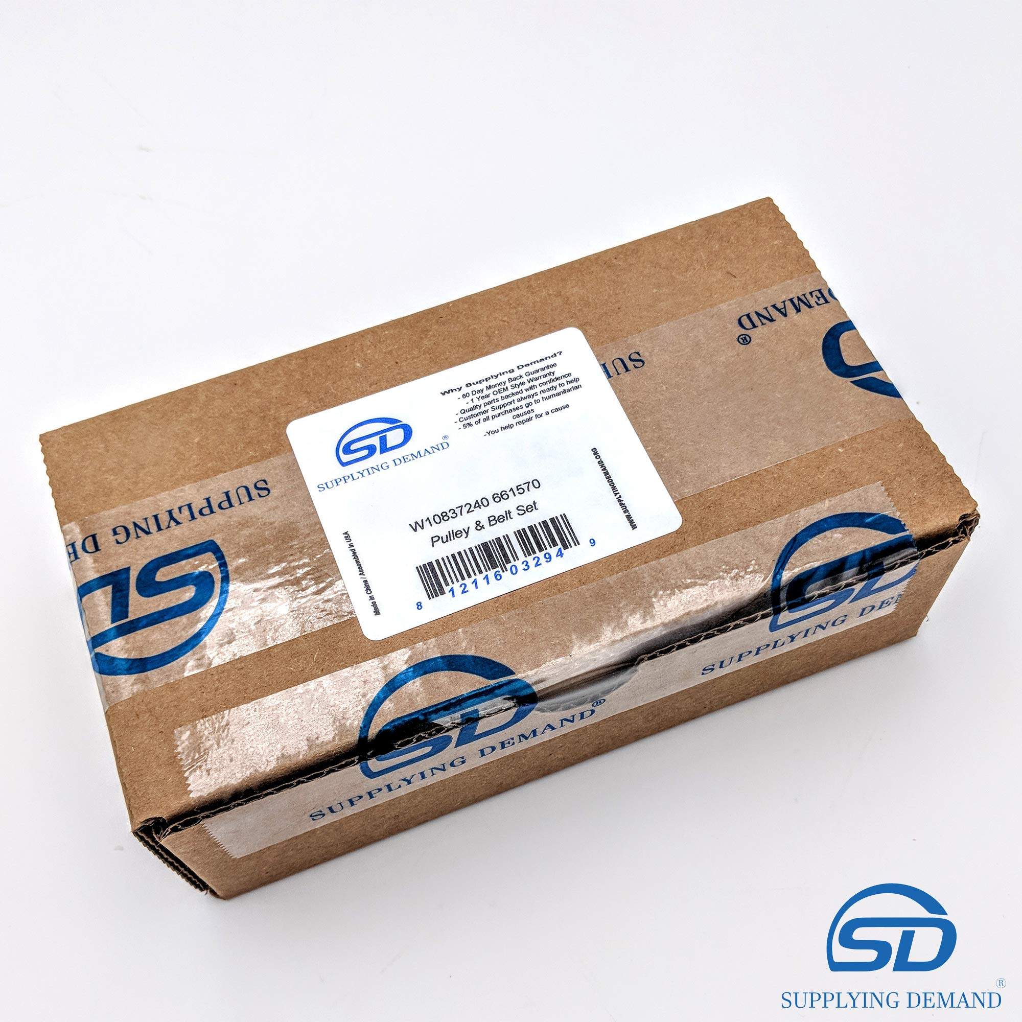 SDW10837240-661570 w10837240-661570-w10837240-dryer-idler-pulley-belt-kit view 41