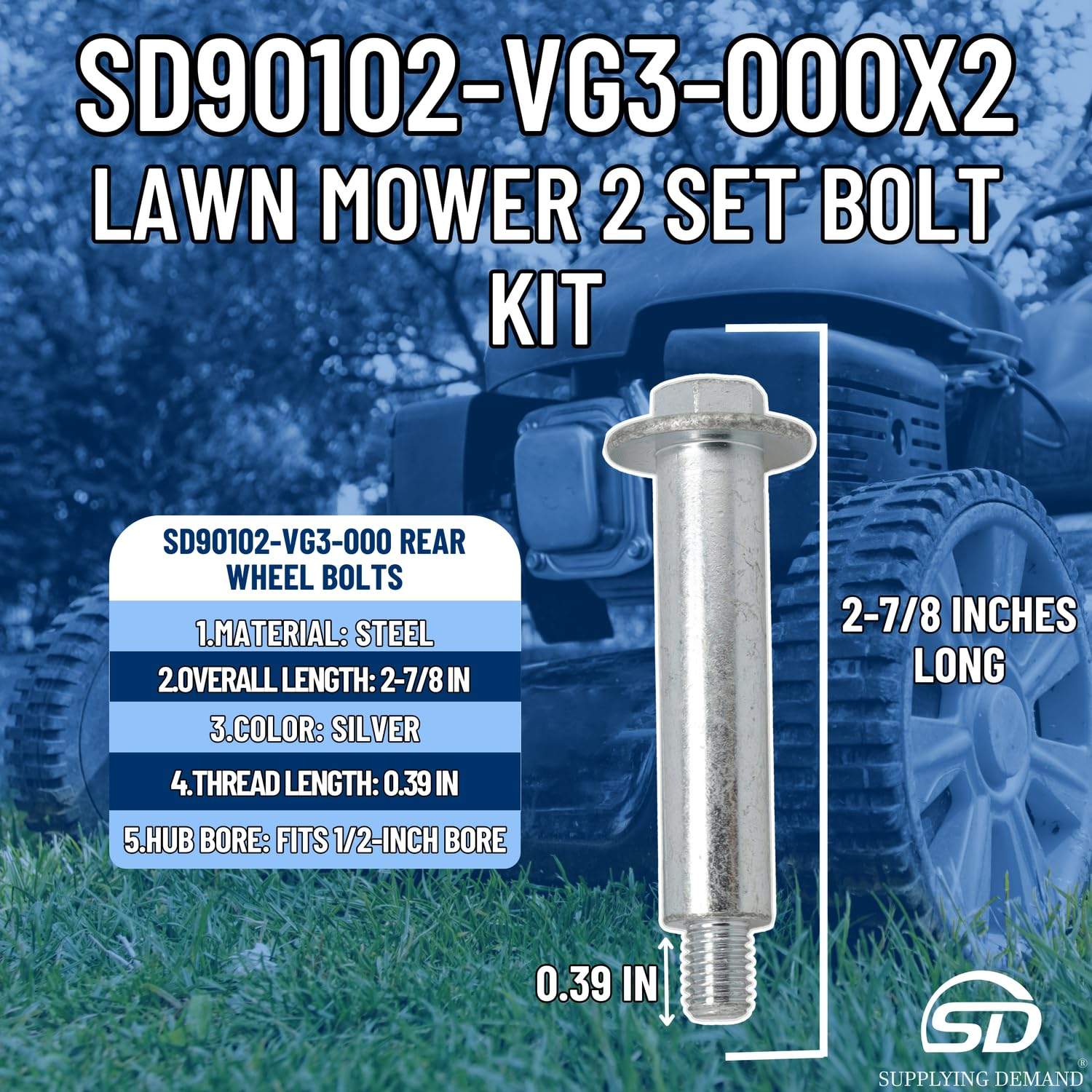 SD90102-VG3-000X2 90102-vg3-000x2-lawn-mower-bolt-kit view 61