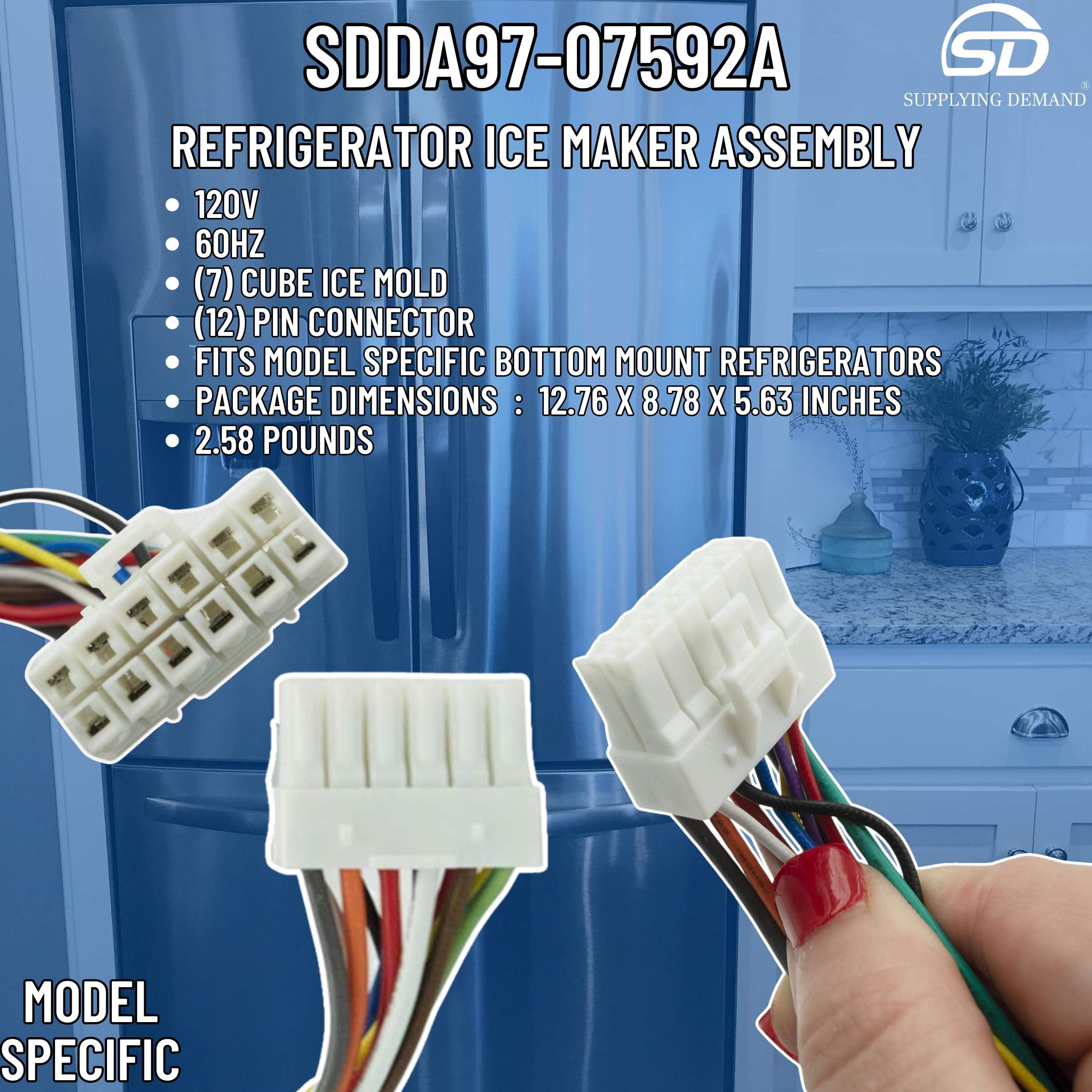 SDDA97-07592A-FBA da97-07592a-2051096-refrigerator-ice-maker-assembly view 61