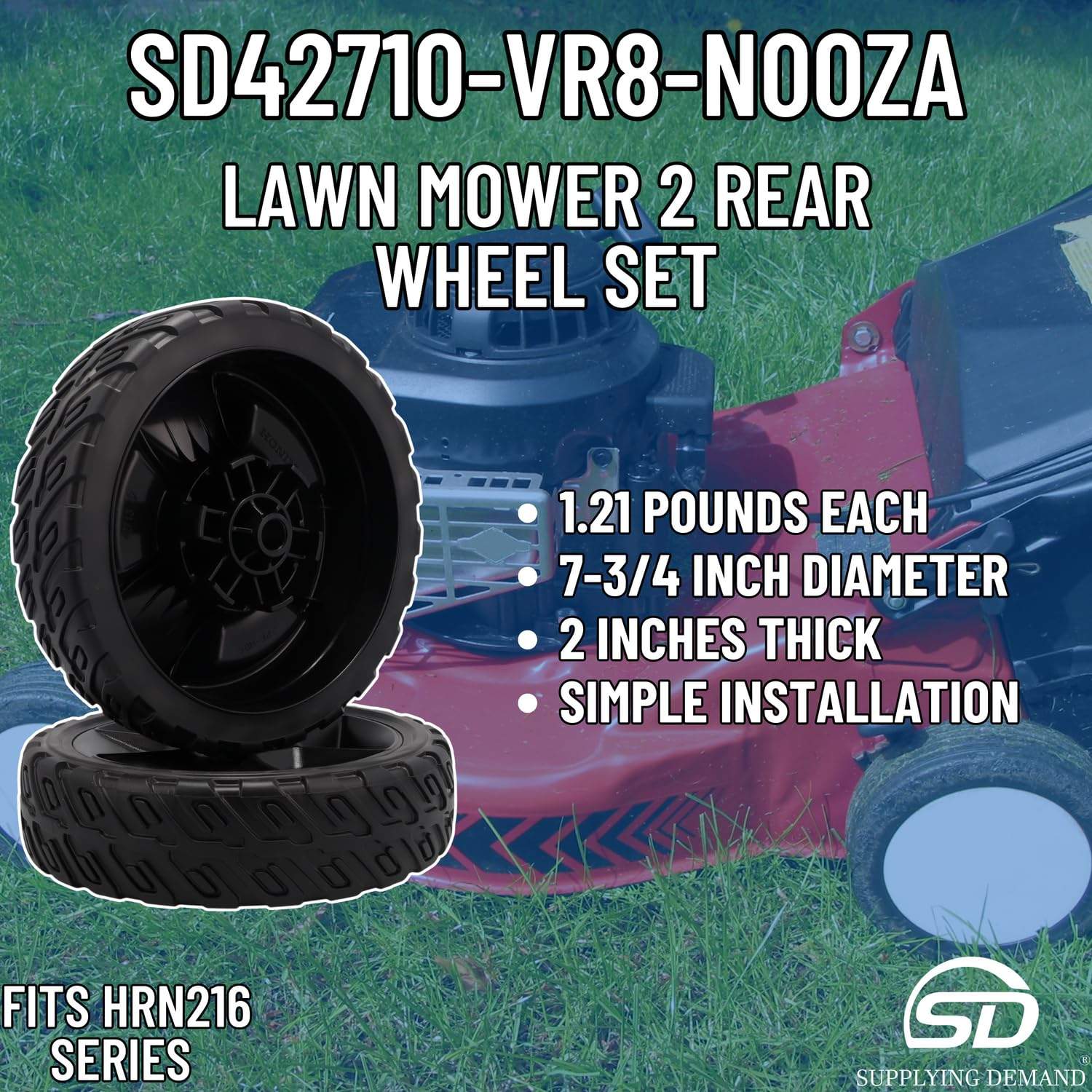 SD42710-VR8-N00ZAX2 42710-vr8-n00zax2-lawn-mower-rear-wheel-set view 71