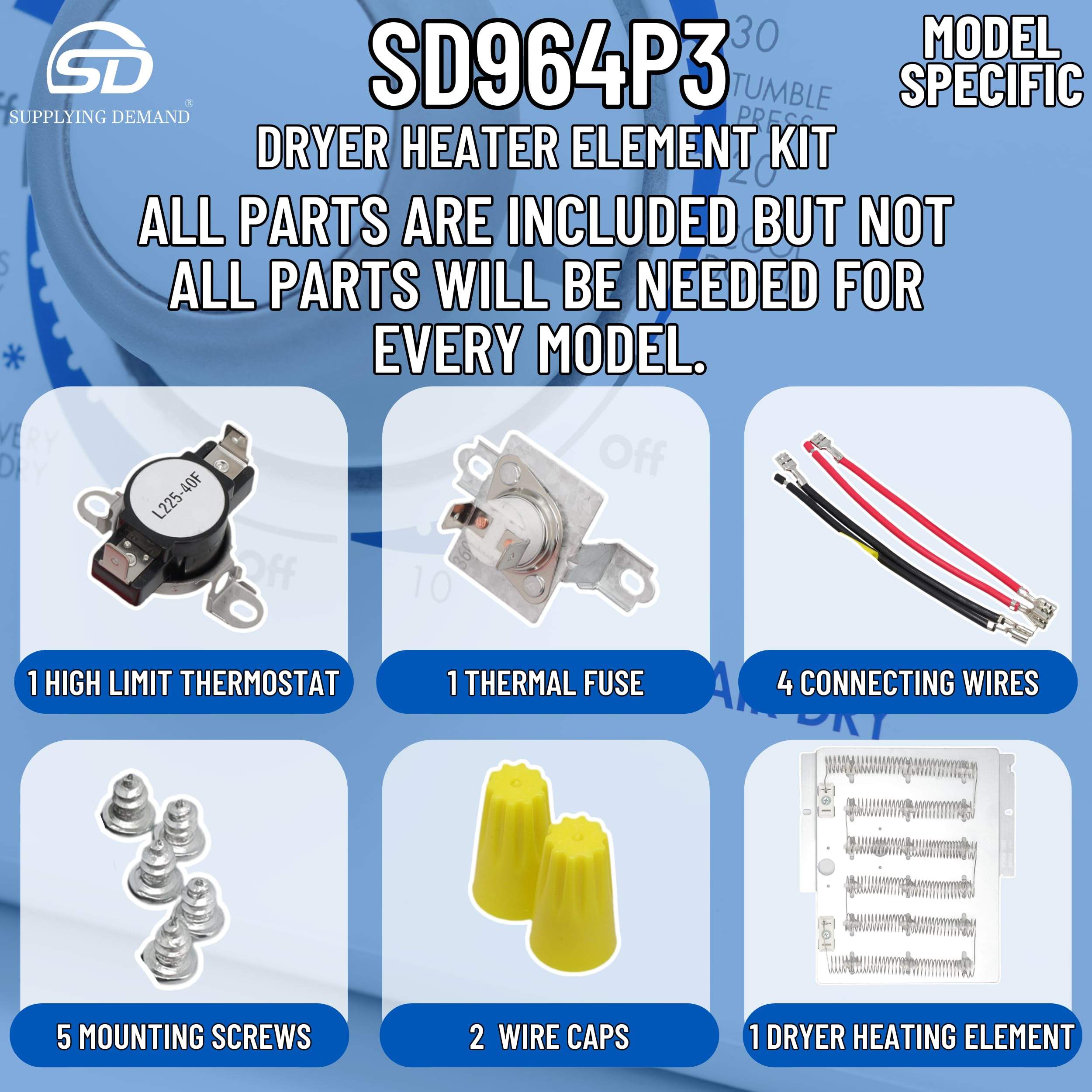SD964P3 964p3-ap4489047-dryer-heating-element-kit view 41