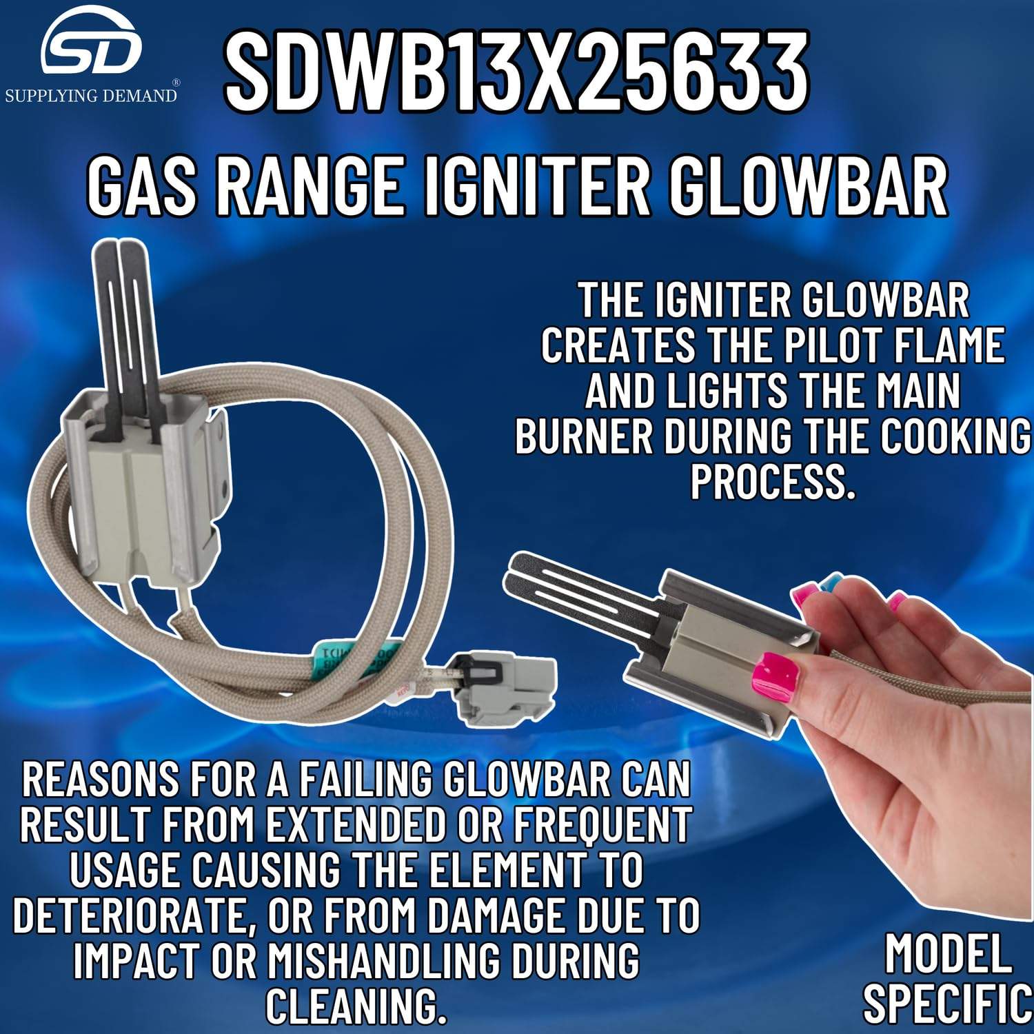 SDWB13X25633 wb13x25633-4454722-range-igniter-glowbar view 31