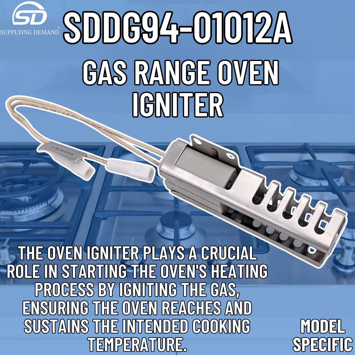 SDDG94-01012A-FBA dg94-01012a-4011538-gas-range-oven-igniter view 21