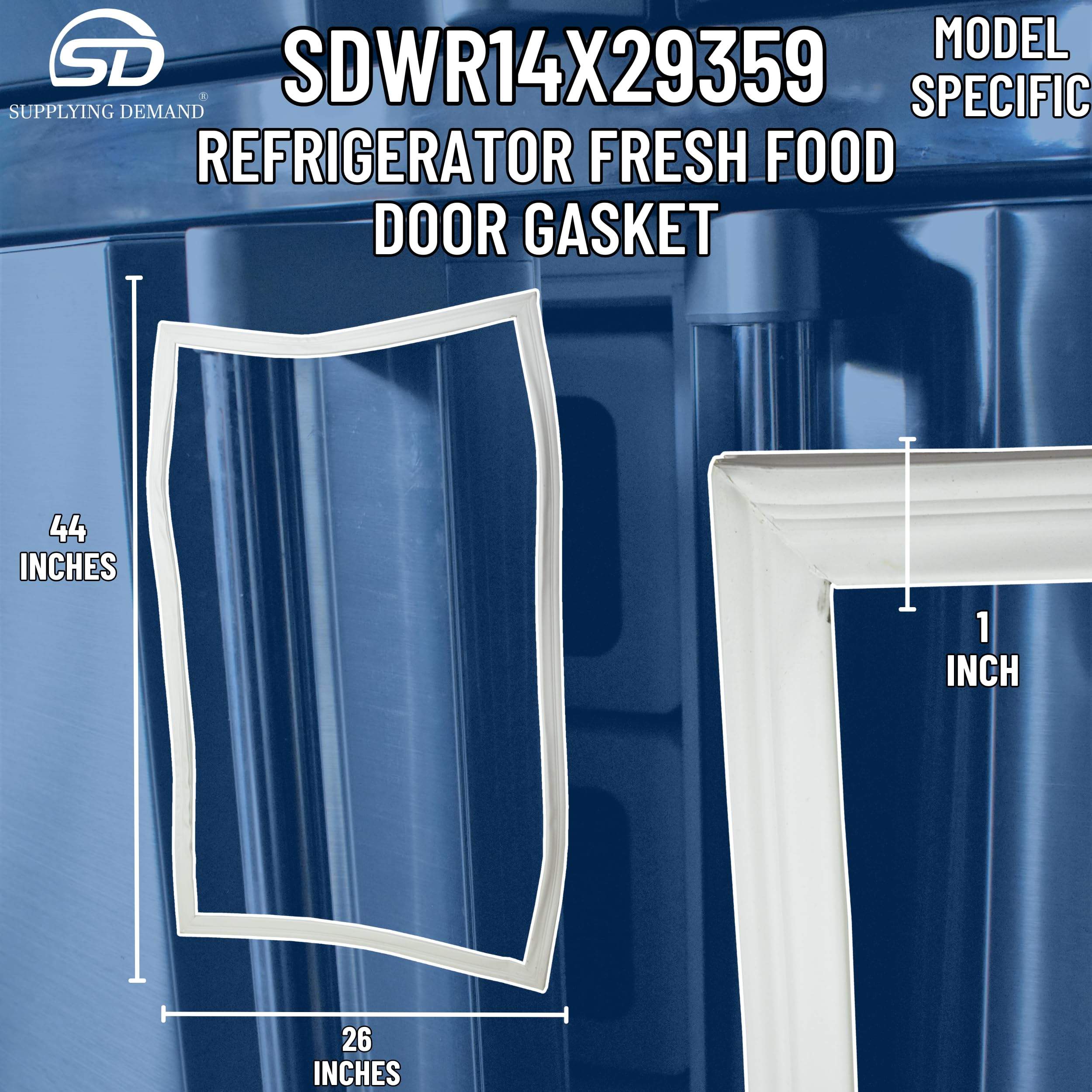 SDWR14X29359 wr14x29359-ap6334067-refrigerator-door-gasket view 31