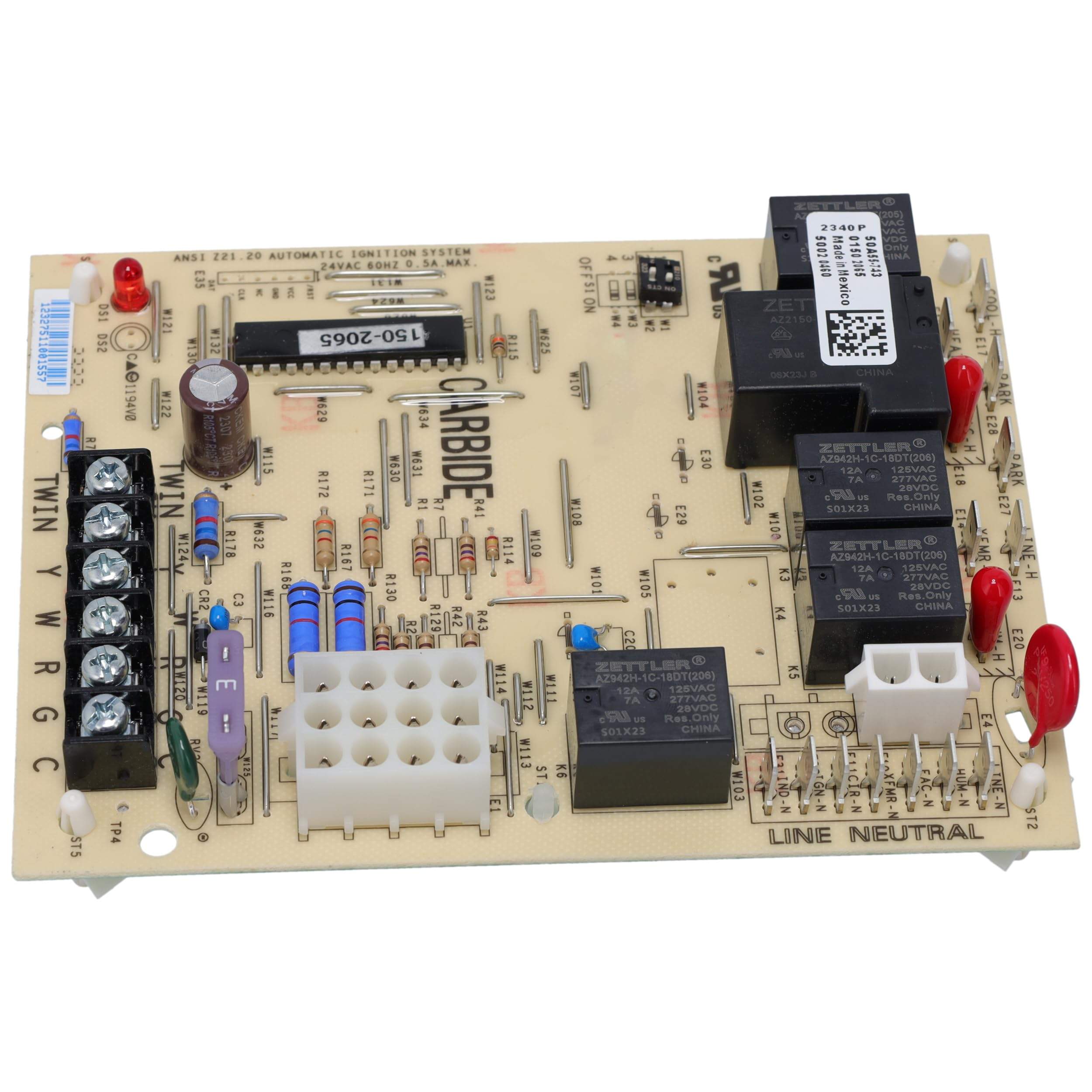 SDPCBBF112S pcbbf112s-ap4366051-hvac-furnace-ignition-pcb view 41