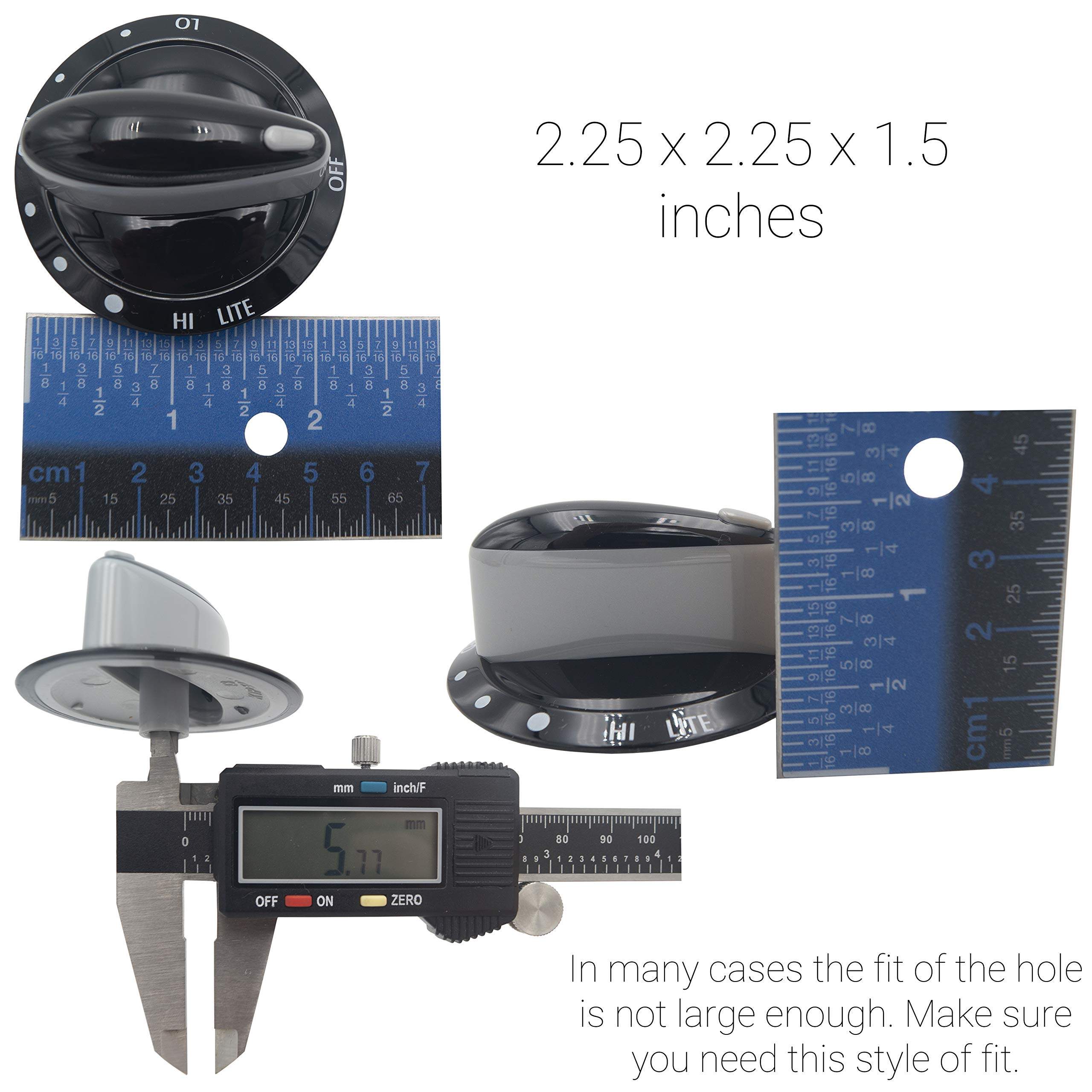 SD74011287X4 74011287x4-74011287-gas-cooktop-burner-knob view 21