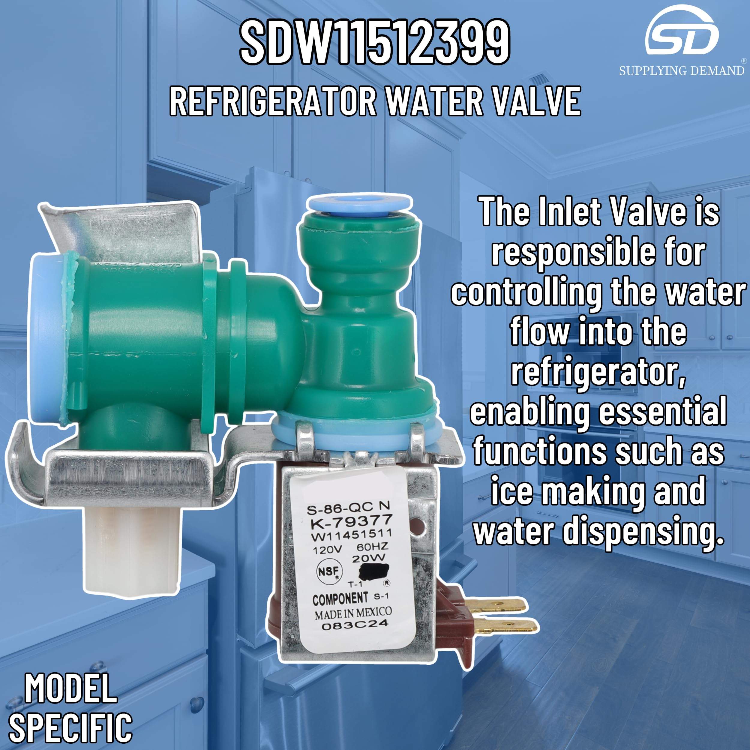 SDW11512399 w11512399-ap6997670-refrigerator-water-inlet-valve view 21