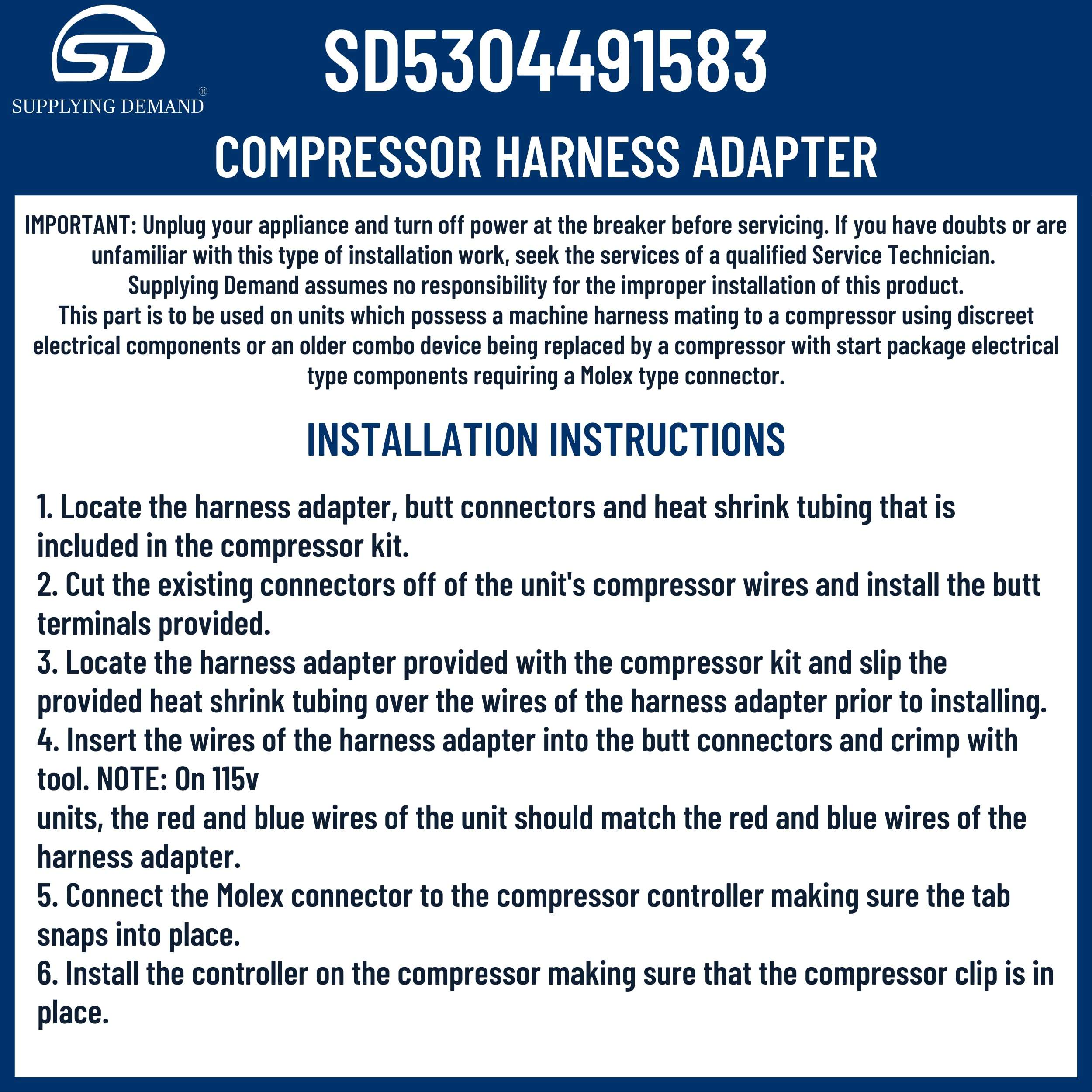 SD5304491583 5304491583-216649300-refrigerator-compressor-relay-controller-kit view 31