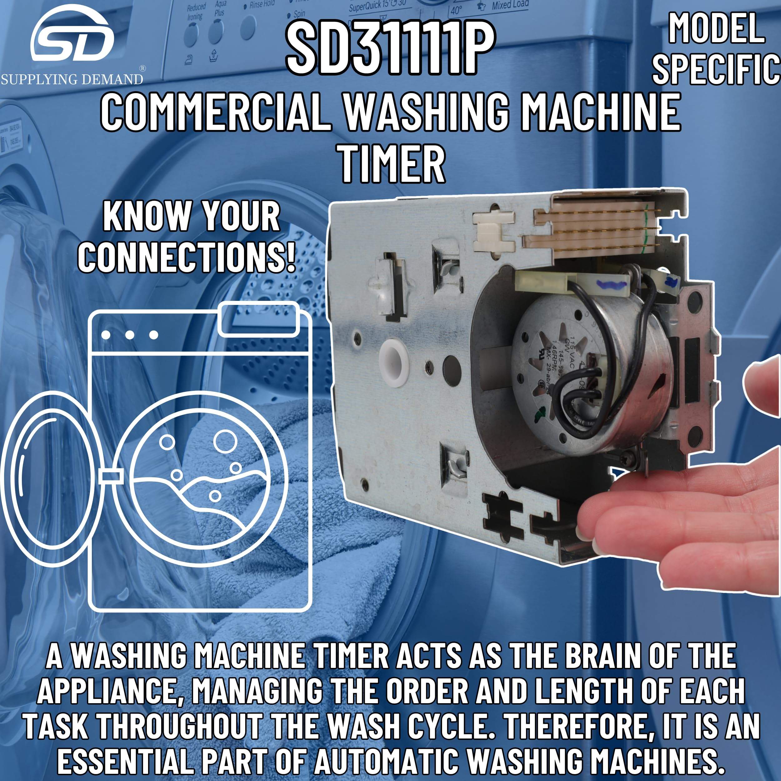 SD31111P 31111p-29241-commercial-washer-timer view 61