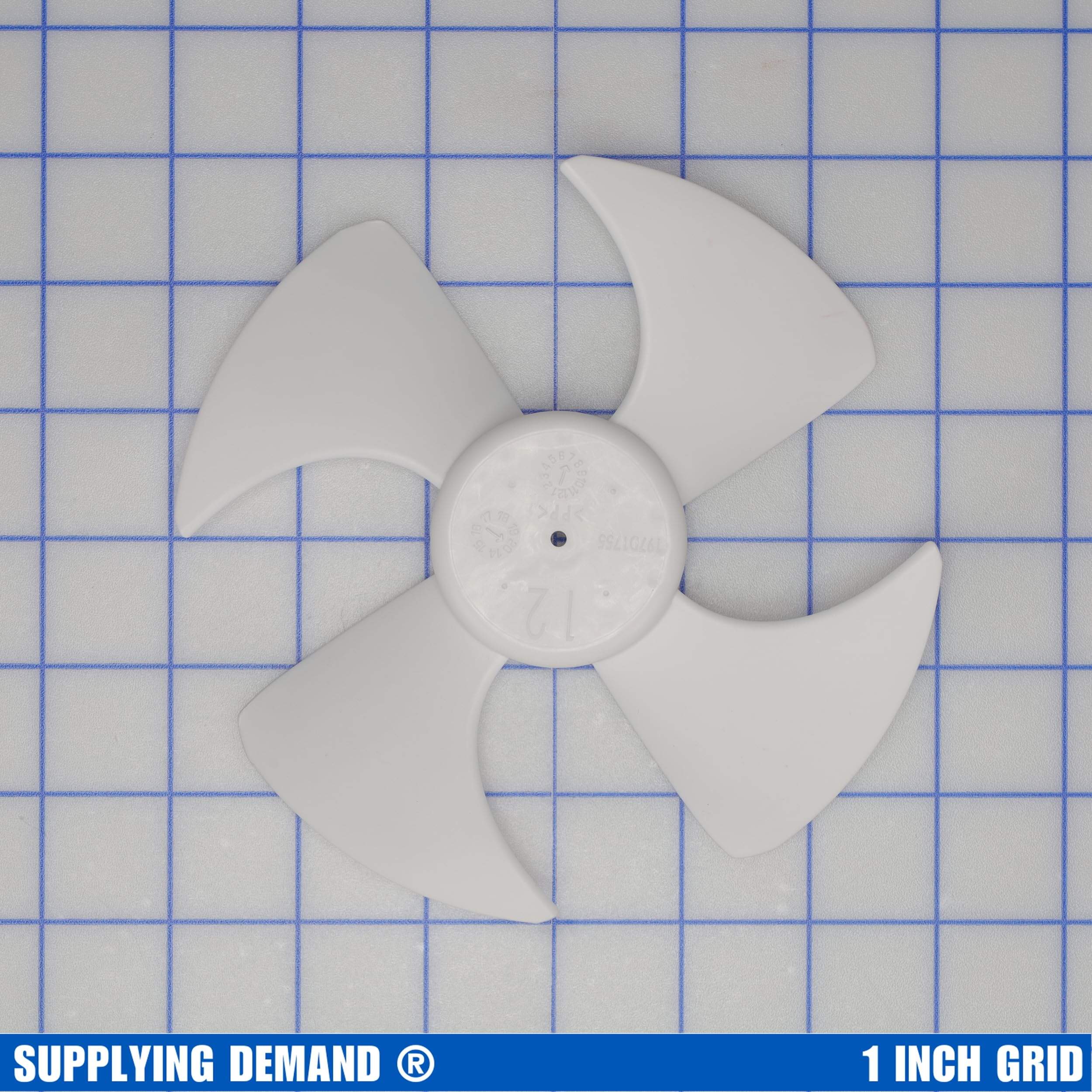 SDWR60X10207 wr60x10207-1170123-refrigerator-condenser-fan-blade view 11