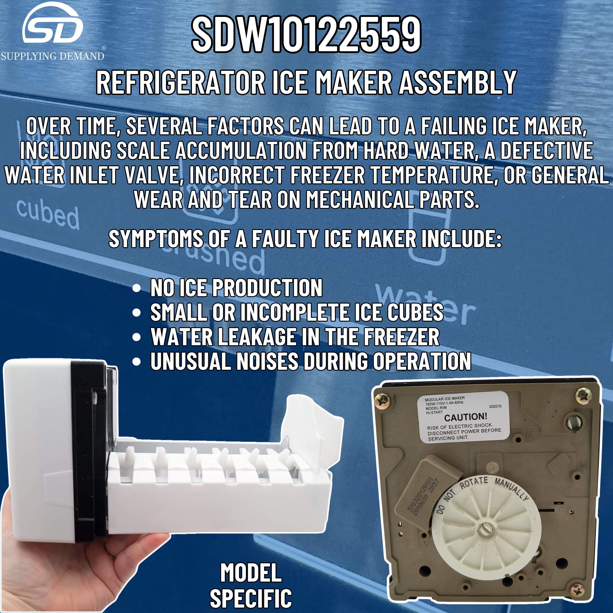 SDW10122559 w10122559-4440694-refrigerator-ice-maker-assembly view 51