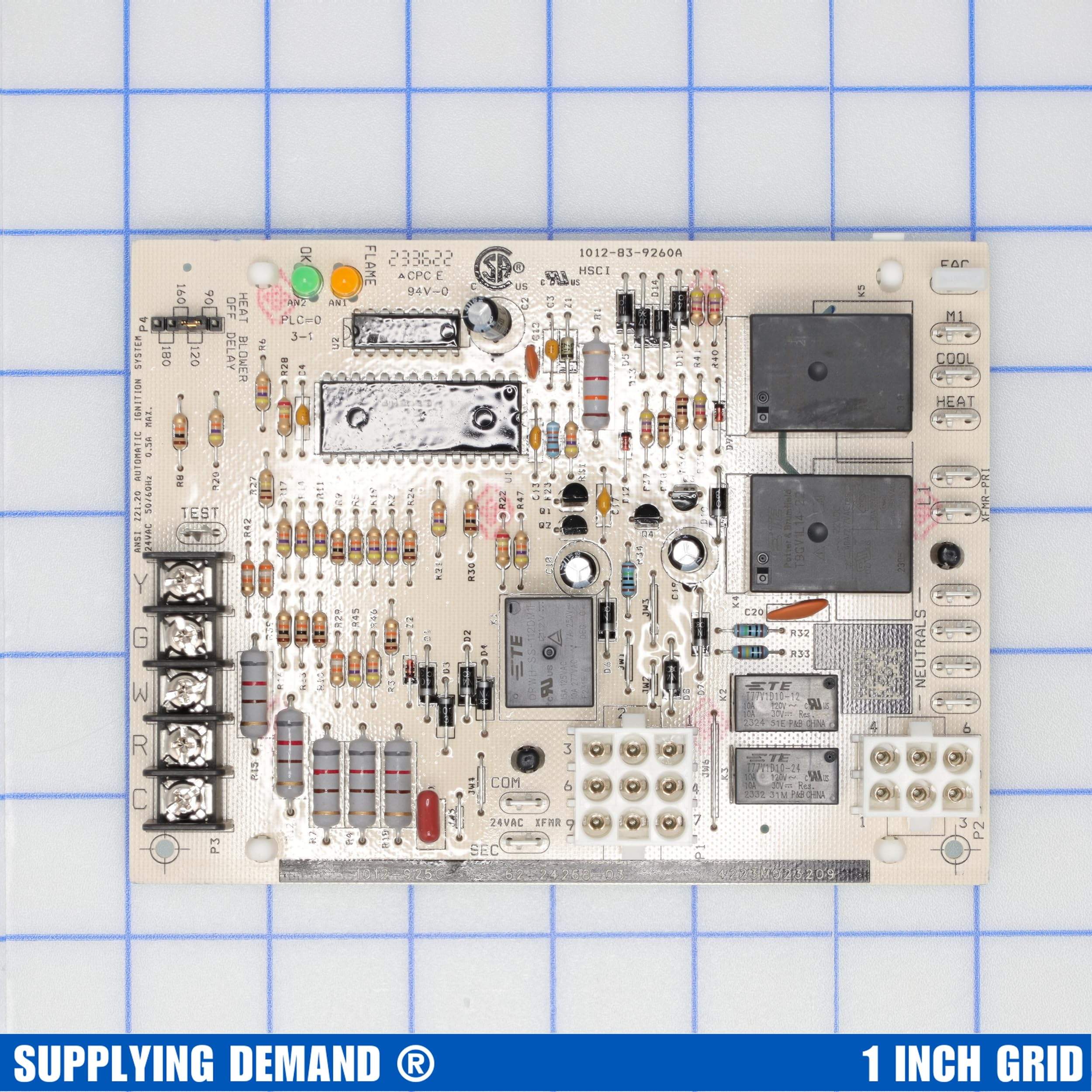 SD62-24268-03 62-24268-03-furnace-control-board view 11