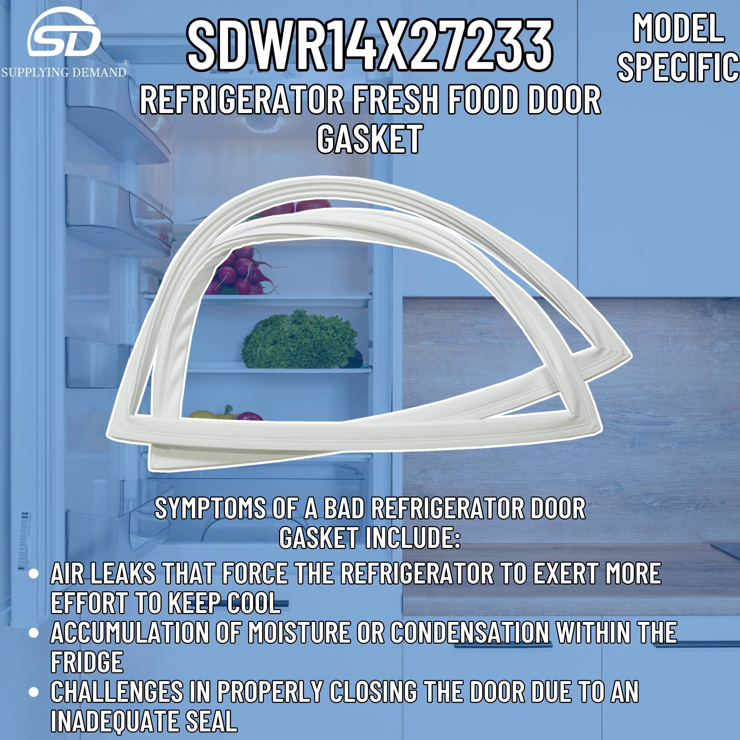 SDWR14X27233 wr14x27233-wr14x21148-refrigerator-door-gasket view 11