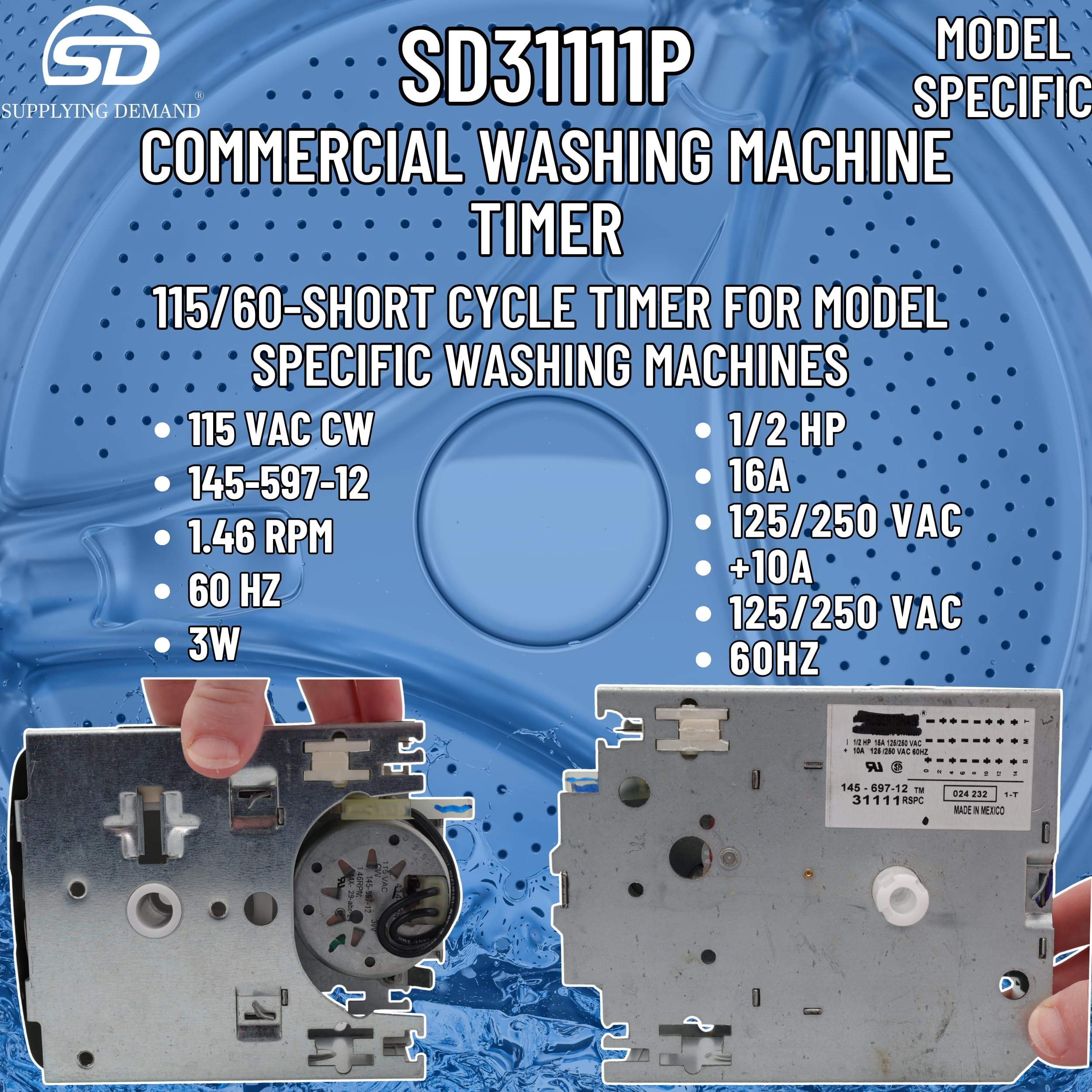 SD31111P 31111p-29241-commercial-washer-timer view 41