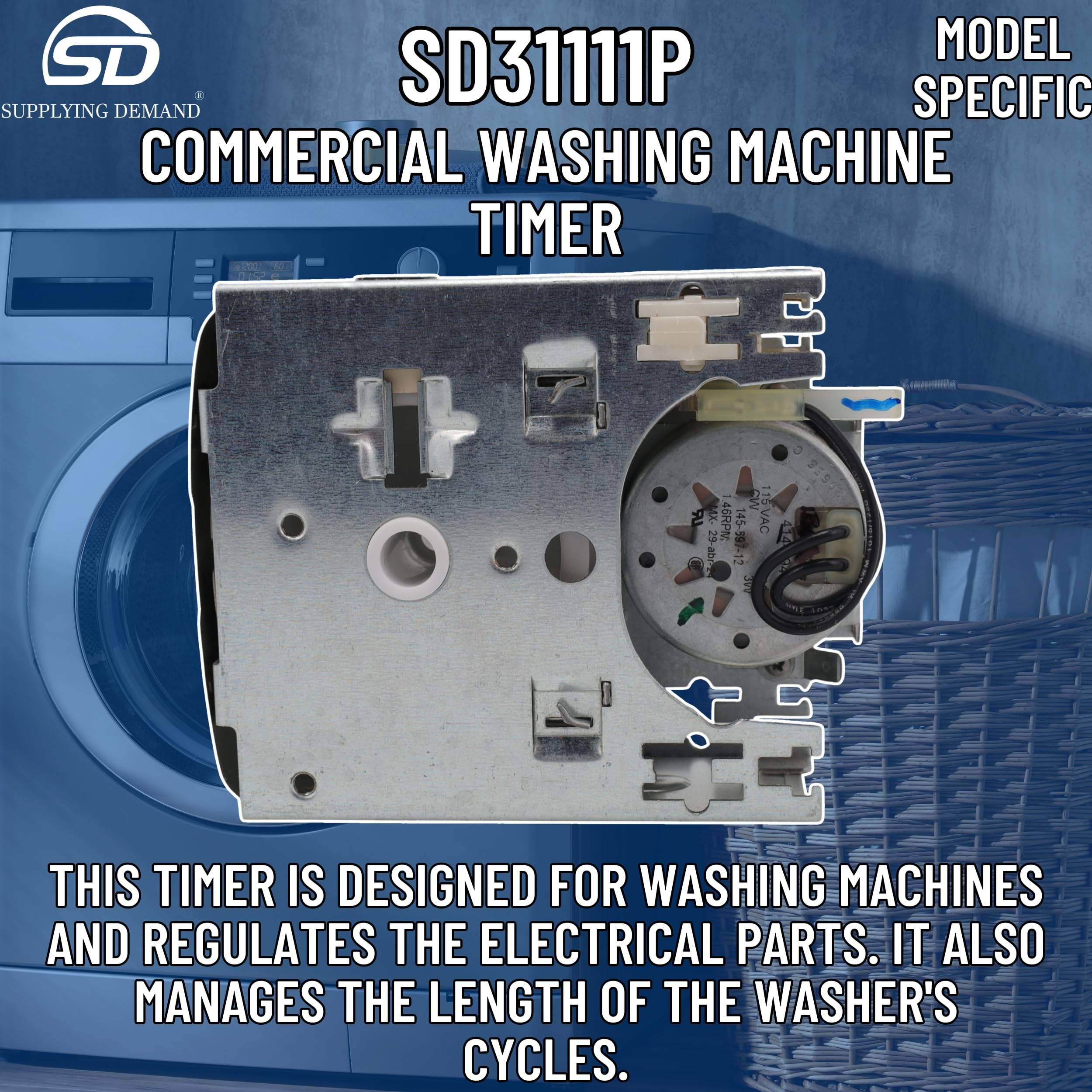 SD31111P 31111p-29241-commercial-washer-timer view 21
