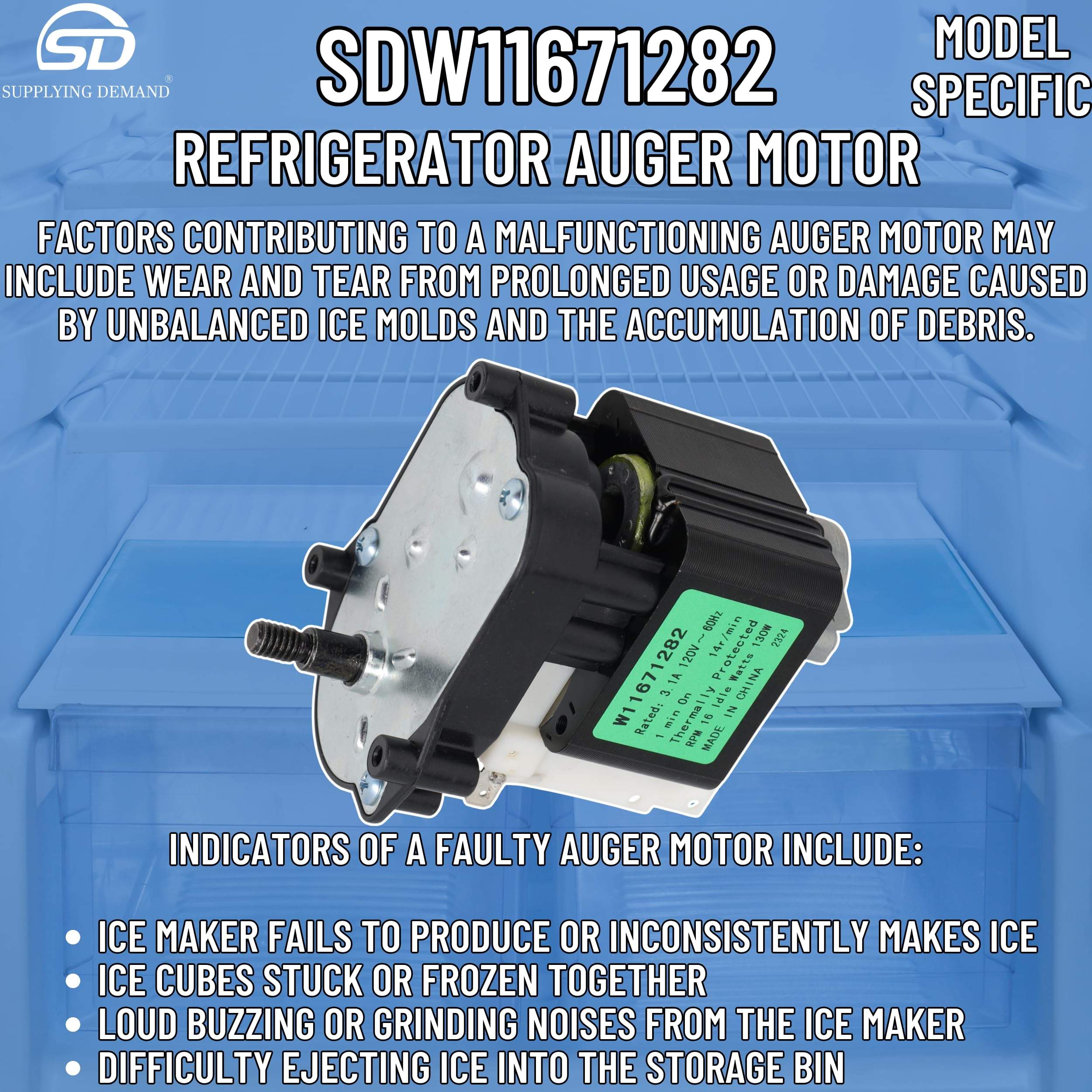 SDW11671282 w11671282-w11310391-refrigerator-auger-motor view 81