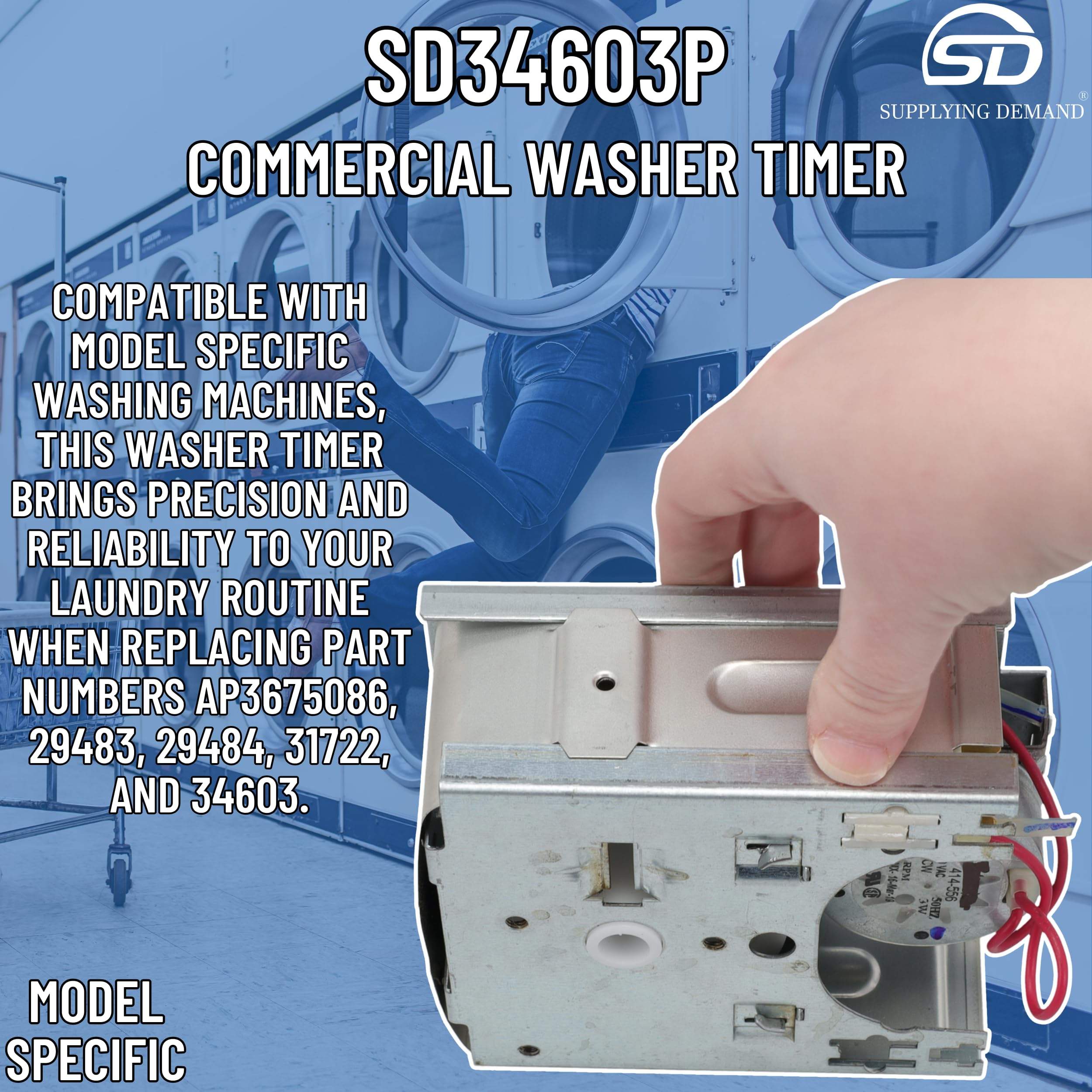 SD34603P 34603p-29483-commercial-washer-timer view 61