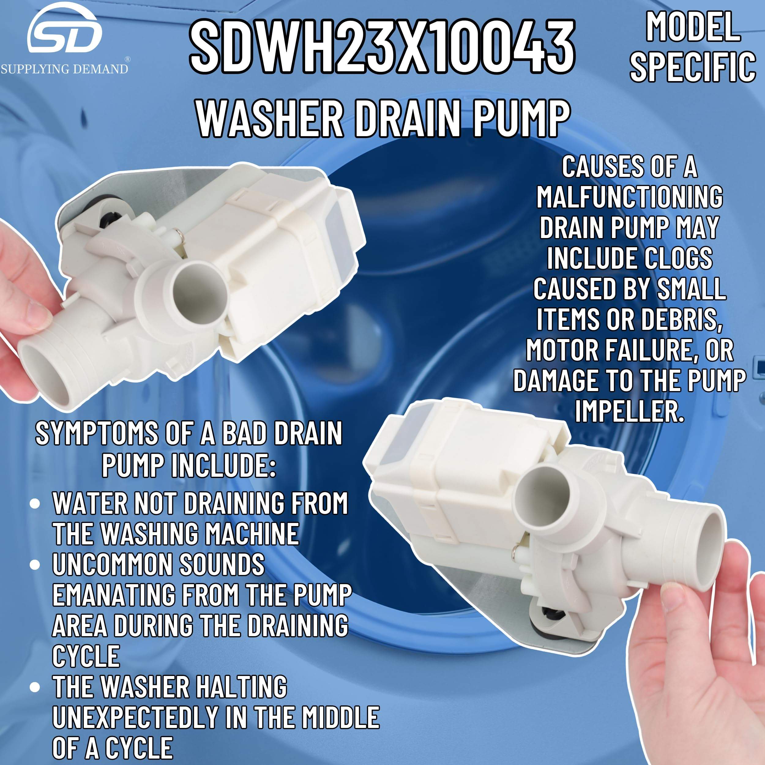 SDWH23X10043 wh23x10043-2754597-washer-drain-pump-assembly view 81
