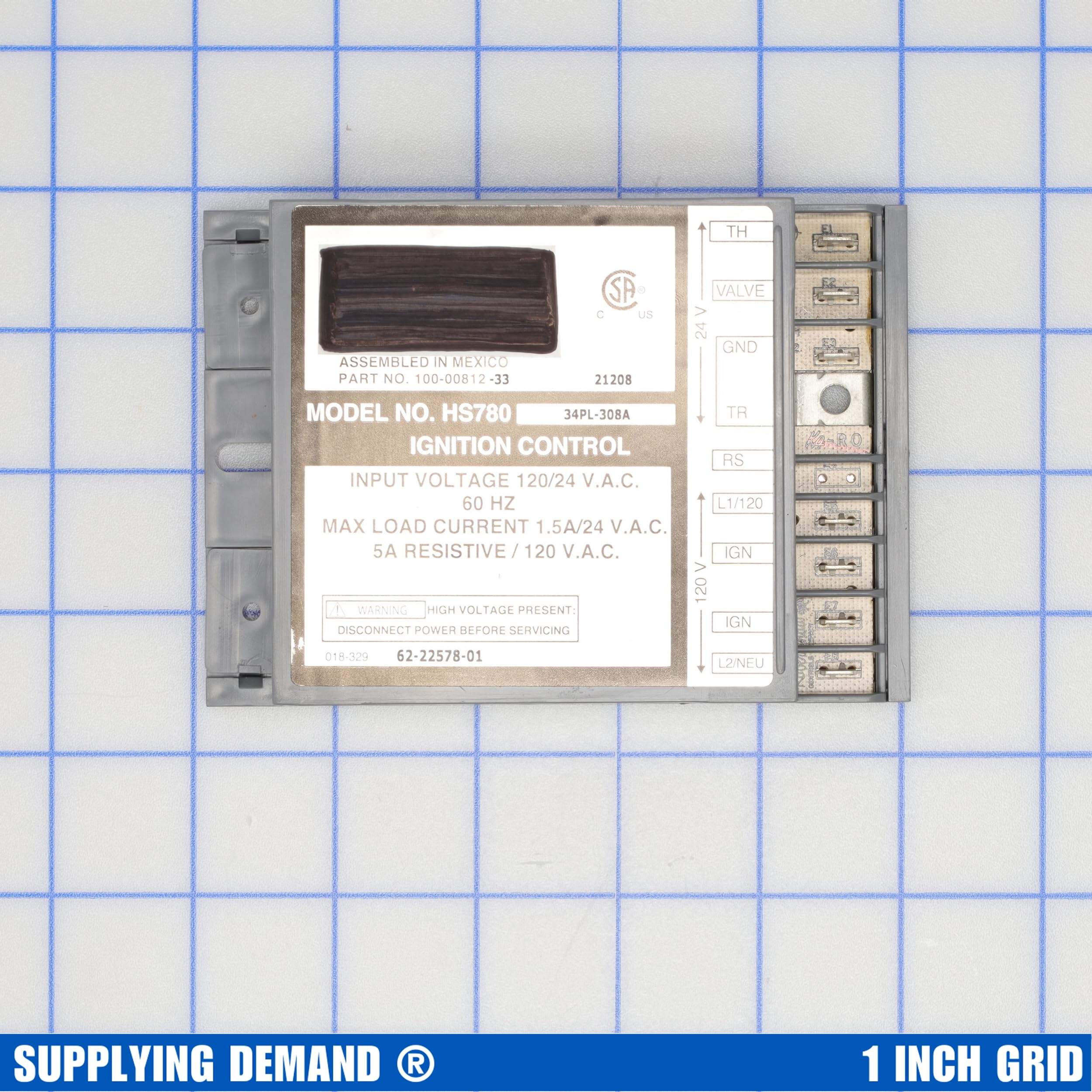 SD62-22578-01 62-22578-01-hvac-ignition-module view 11