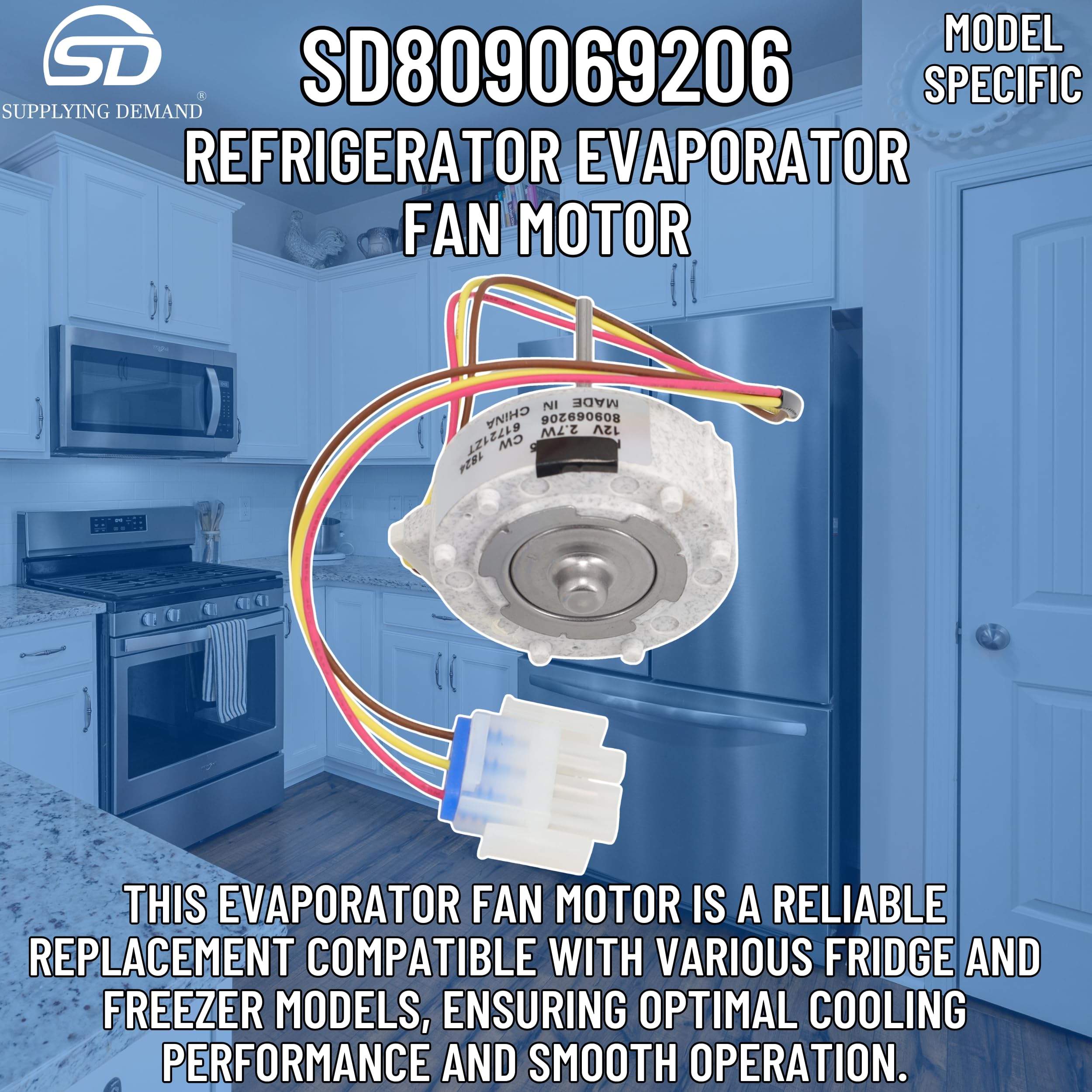 SD809069206 809069206-ap7014188-refrigerator-freezer-evaporator-fan-motor view 21