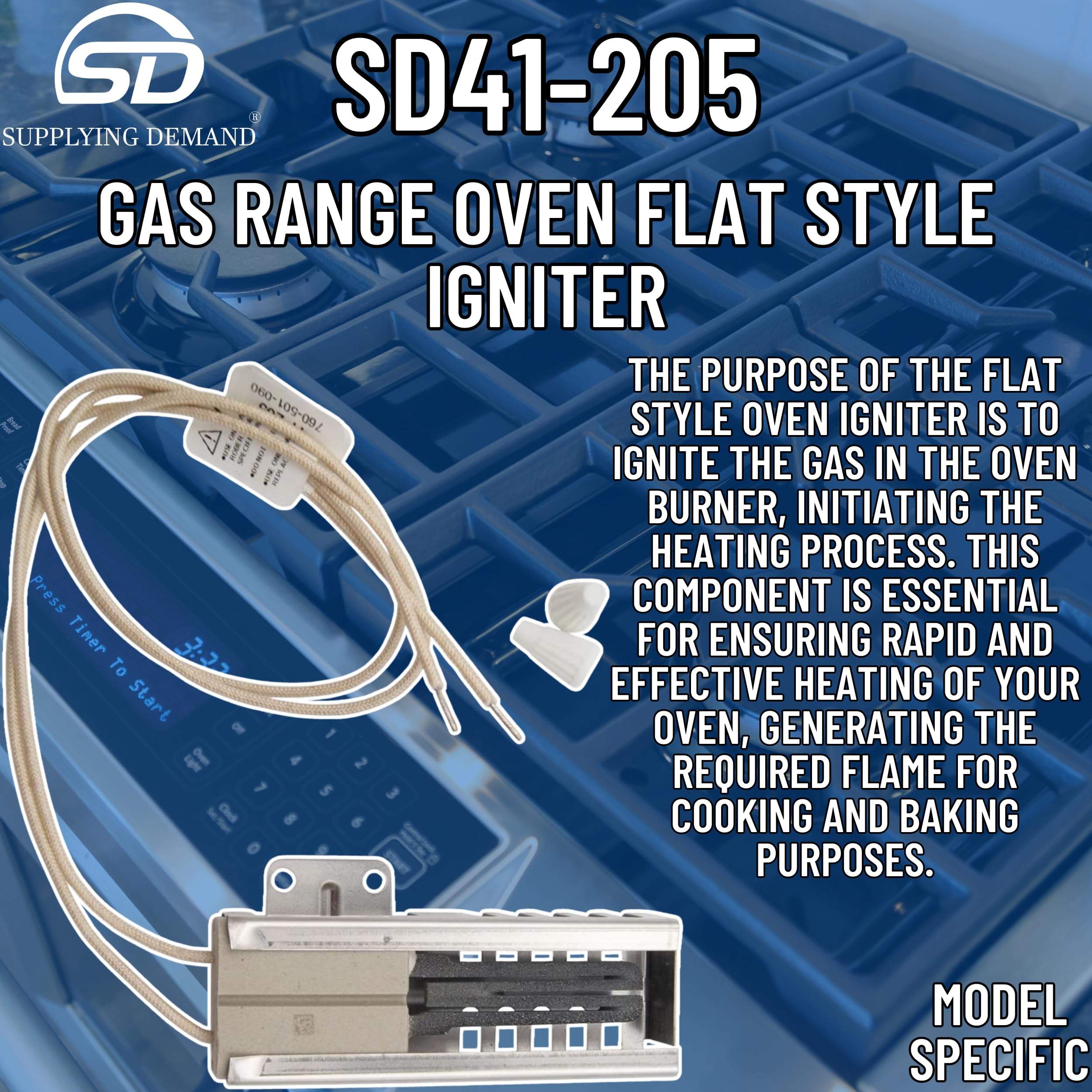 SD41-205 41-205-range-oven-igniter view 31