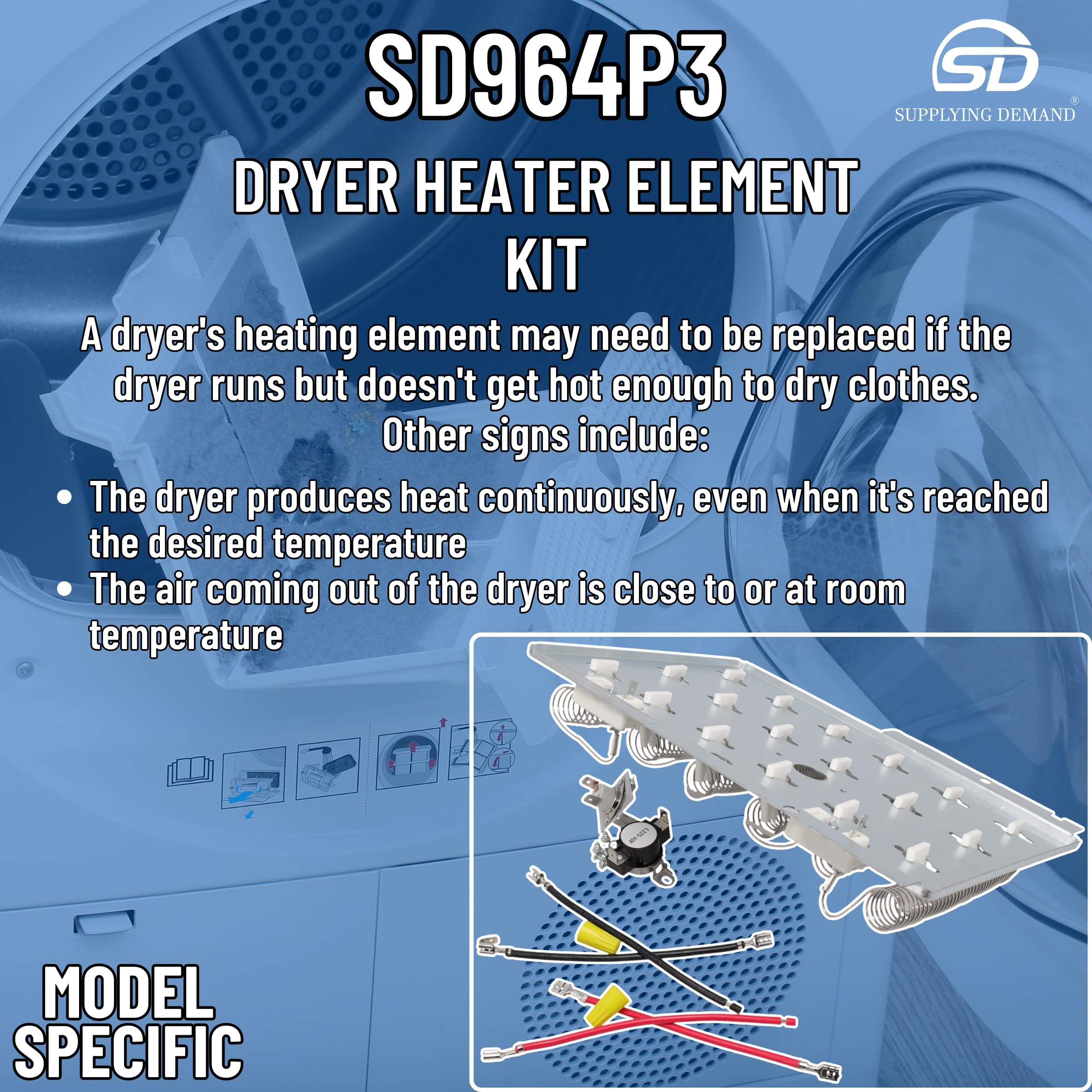 SD964P3 964p3-ap4489047-dryer-heating-element-kit view 71
