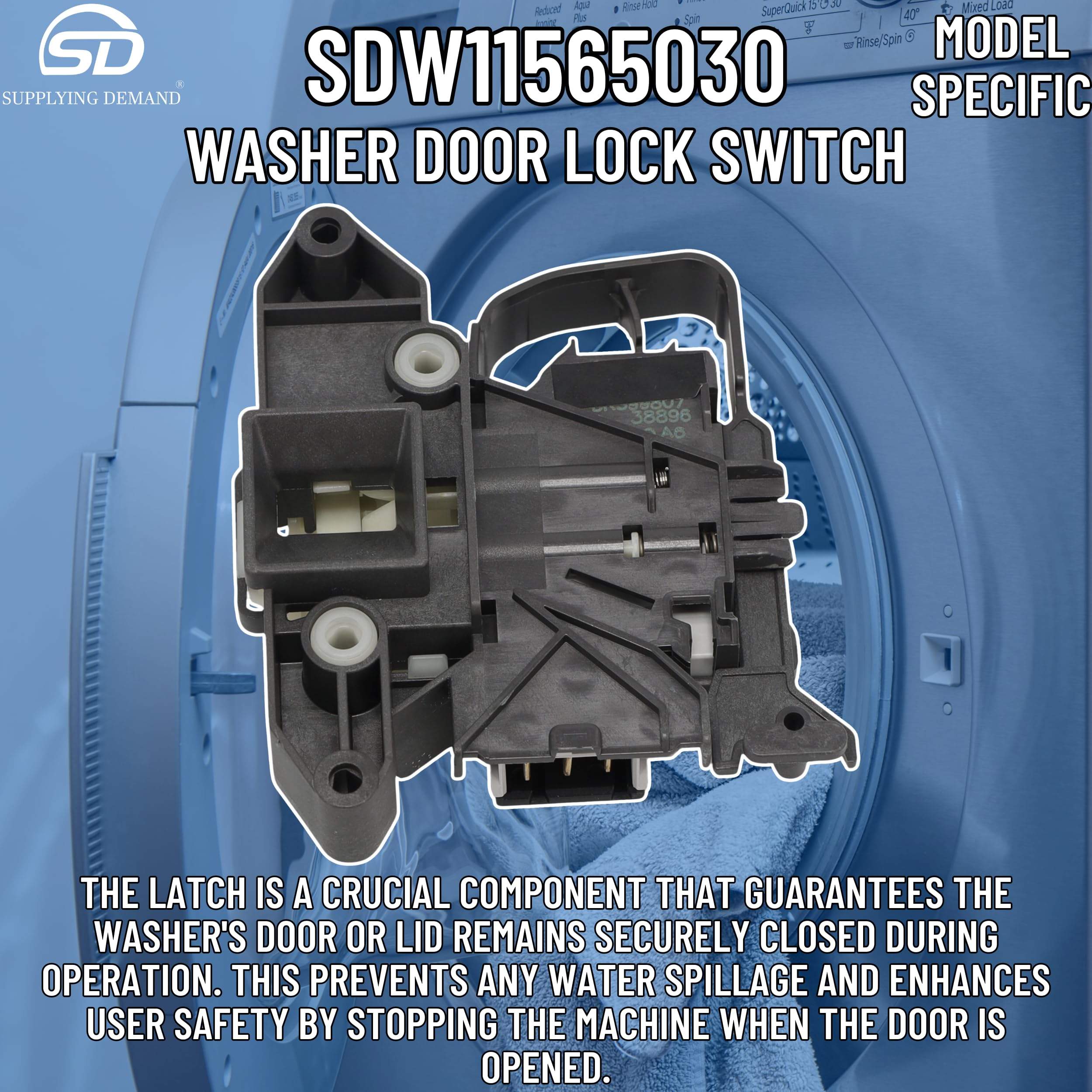 SDW11565030 w11565030-w11316250-washer-lid-lock-switch view 31