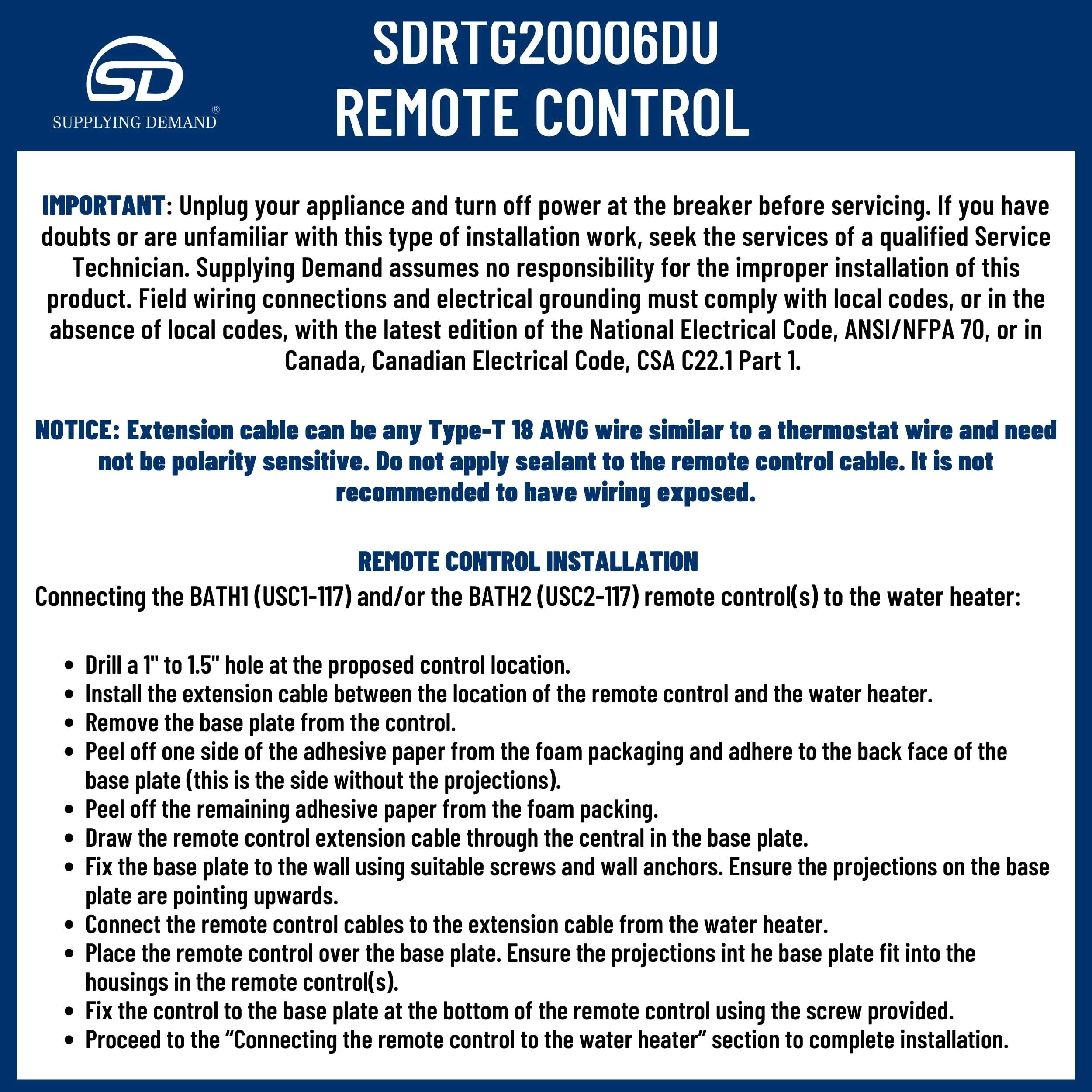 SDRTG20006DU rtg20006du-20352-517926-hvac-water-heater-remote-control view 31