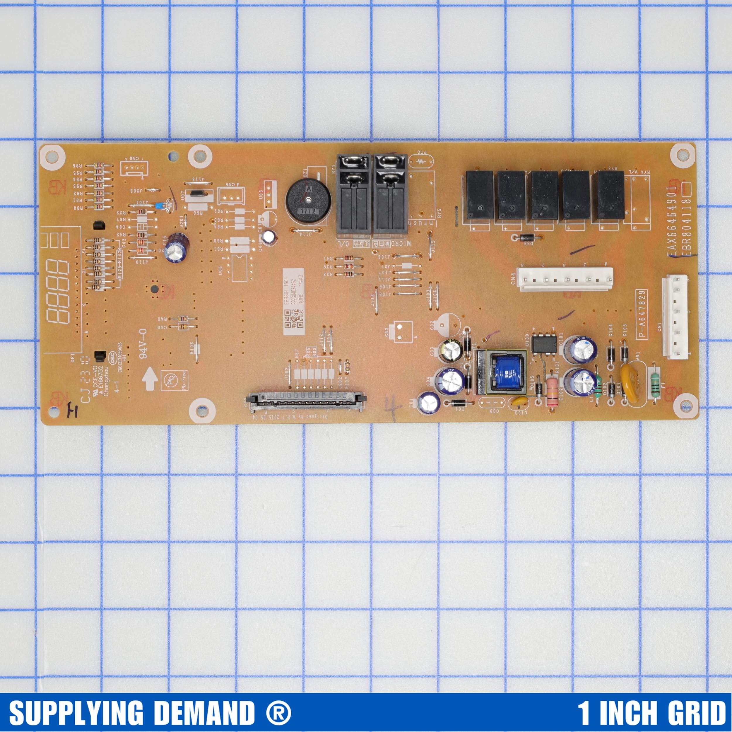 SDWB27X29801 wb27x29801-wb27x38153-microwave-control-board view 11
