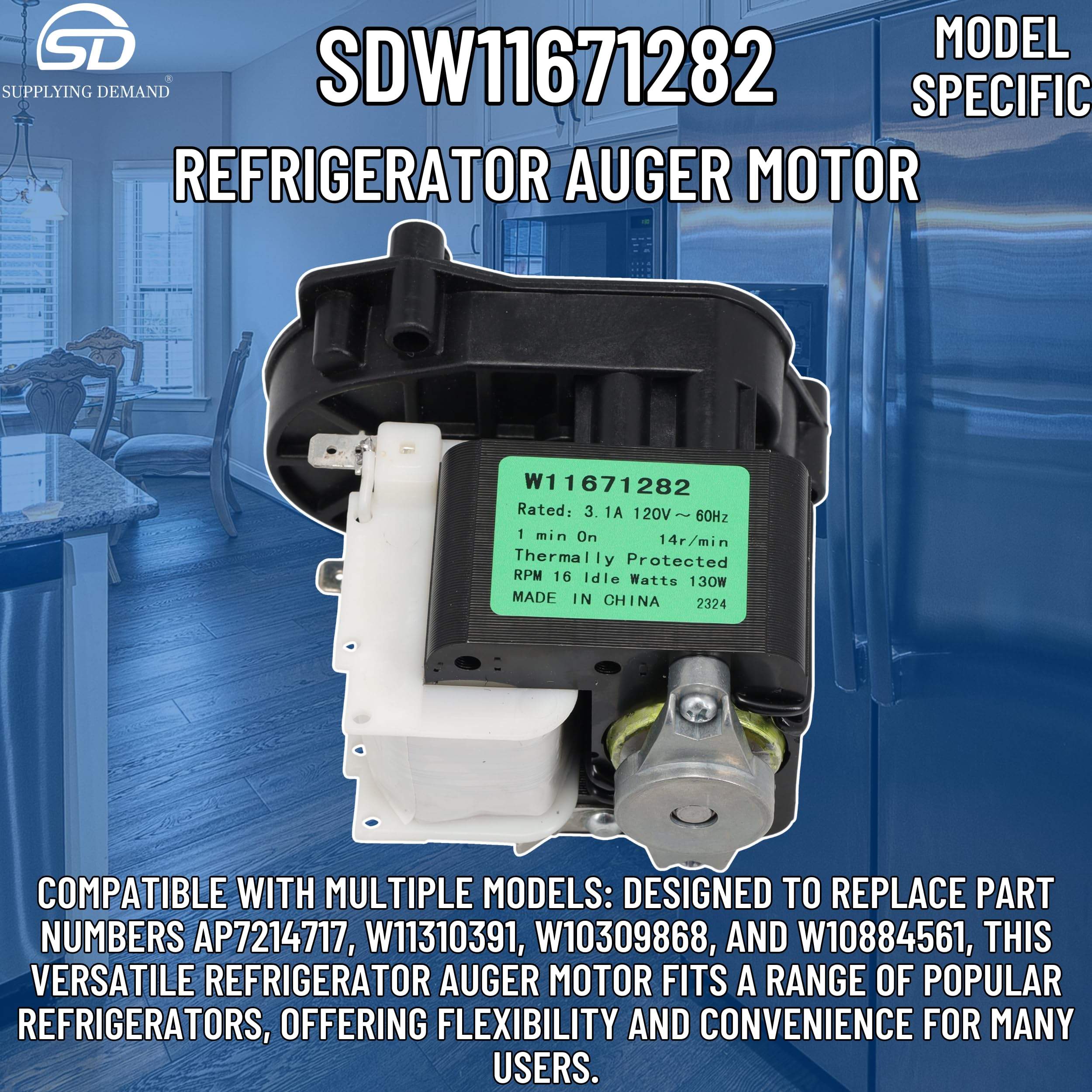 SDW11671282 w11671282-w11310391-refrigerator-auger-motor view 21