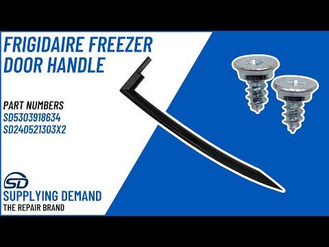 How to Replace a Supplying Demand 5303918824 Freezer Door Handle | Frigidaire Model FFTR1814TBB