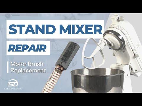 How to Replace the Supplying Demand SDW10380496 Motor Brushes on KitchenAid KSM150PSWW0 Stand Mixer