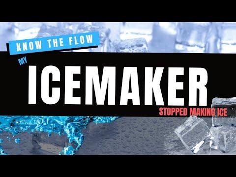 My Icemaker Stopped Making Ice | Know The Flow of Water Through Your Refrigerator to the Ice Maker