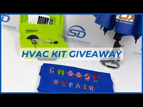 We&#39;re Giving Away TWO HVAC Kits! | HVAC Kit Giveaway | Supplying Demand