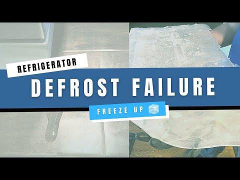 How To Repair Freezer Defrost Drain Freeze Up | Refrigerator Leaking From Door