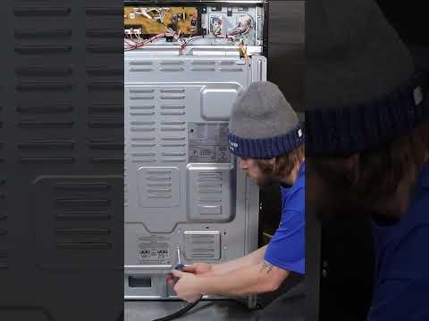 Rapid Repair: Removing the back panel on a NE59R4321SS Samsung Range Oven