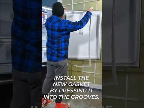 Rapid Repair: Replacing a Hisense Fridge Gasket #applianceparts