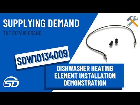 Supplying Demand W10134009 Dishwasher Heating Element Installation Demonstration