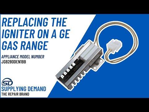 How to Replace A Supplying Demand WB13K21 Range Oven Igniter GE Gas Range Model JGB280DEN1BB
