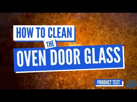 How To Clean The Oven Door Glass