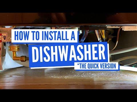 How To Install A Dishwasher | The Quick Version