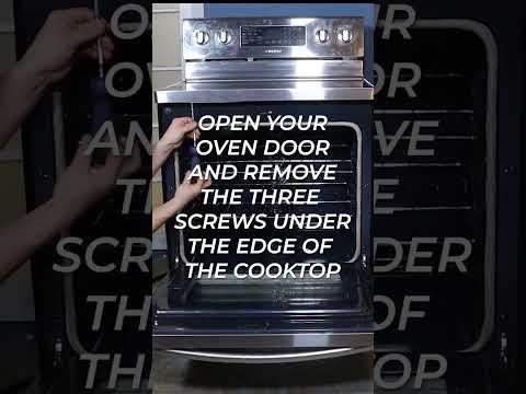 Rapid Repair: Removing the cooktop on a NE59R4321SS Samsung Range Oven